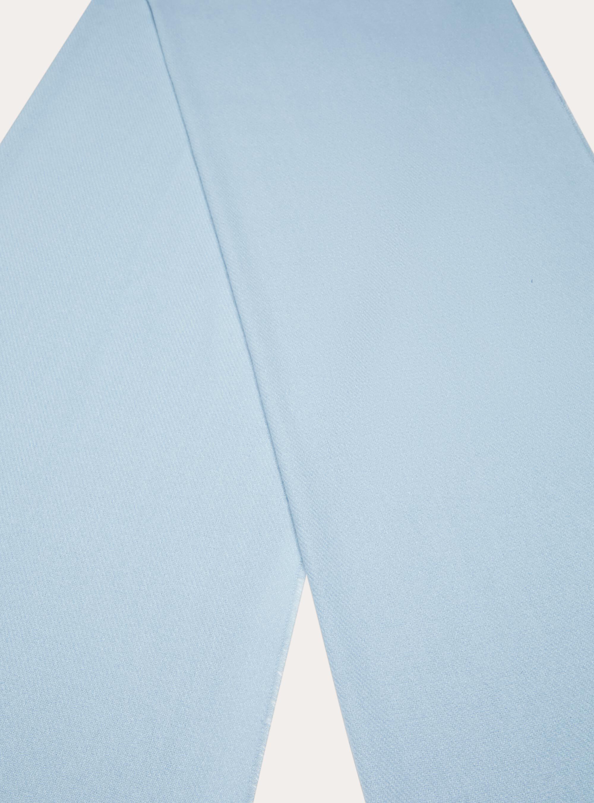 Sciarpa basica tinta unita, AZ2 AZURE MEDIUM