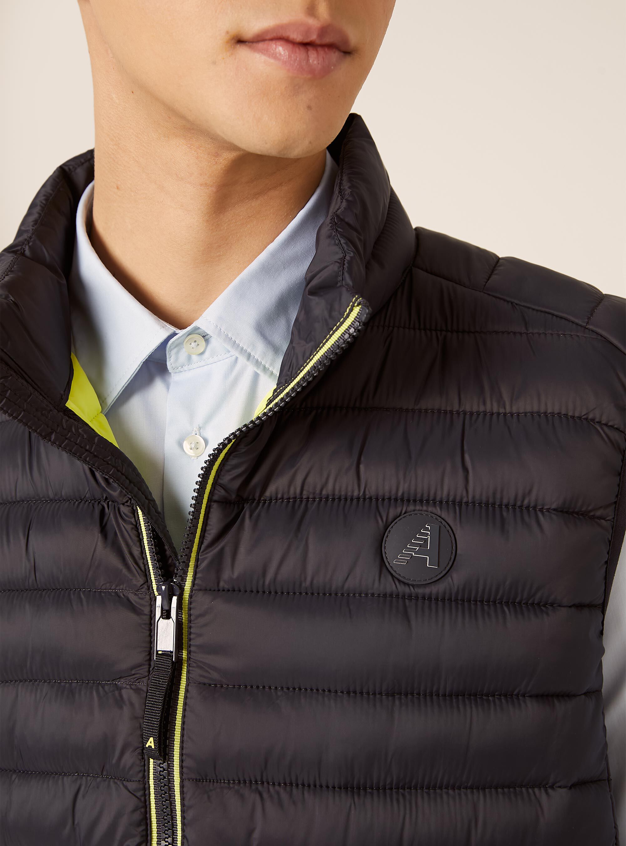 Smanicato basico con patch logato, NA2 NAVY MEDIUM