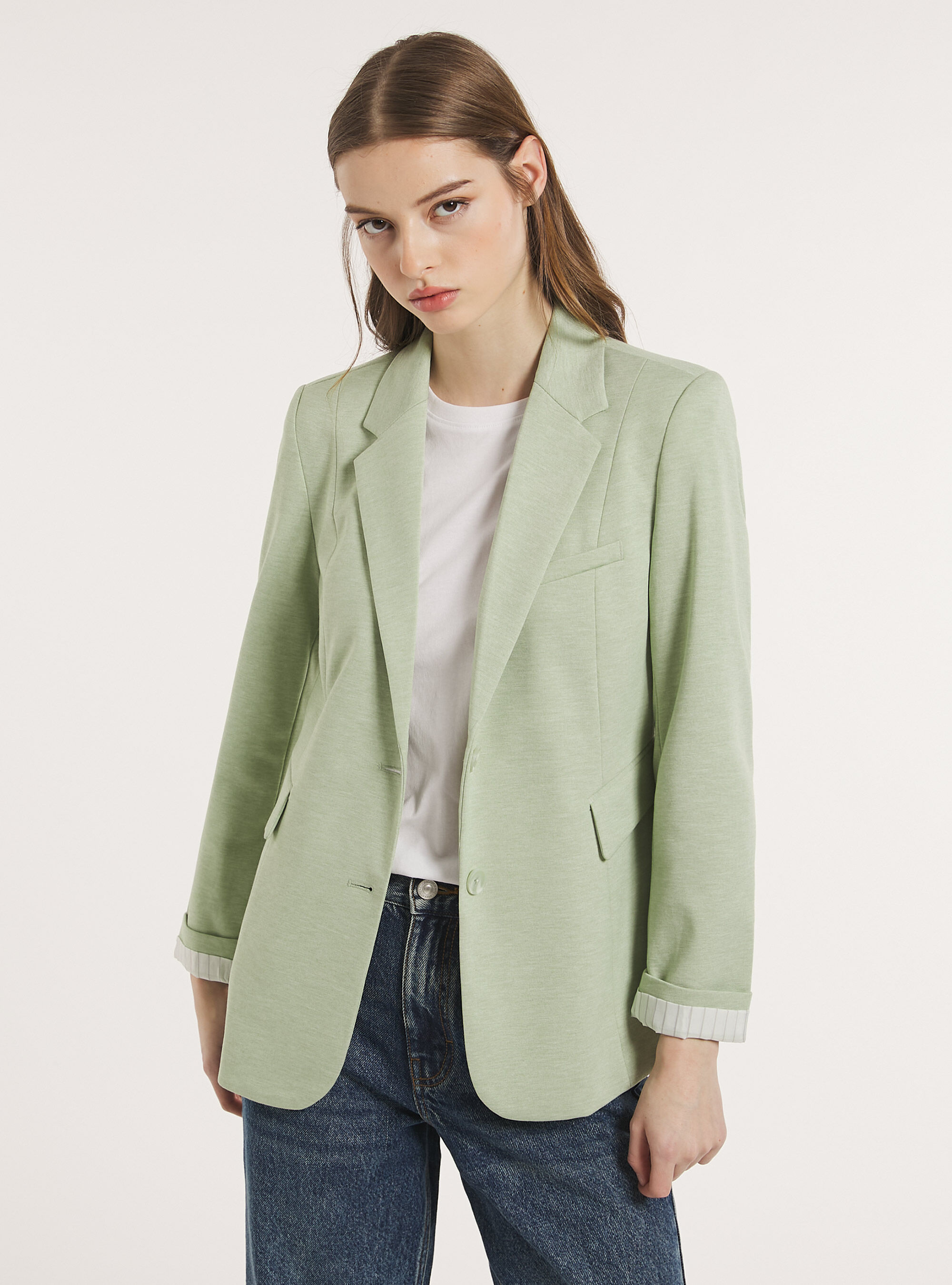 Jersey blazer, GN3 GREEN LIGHT