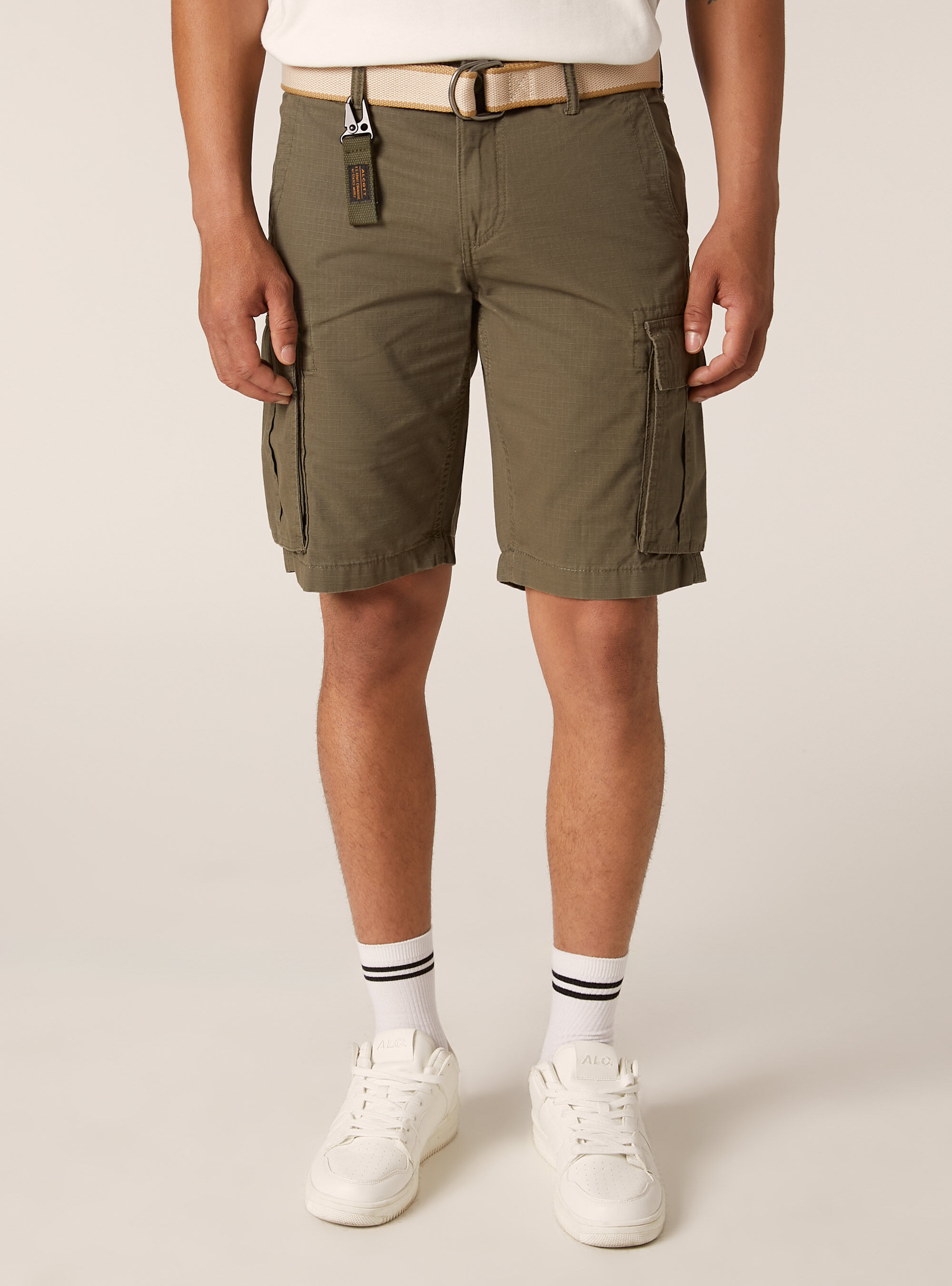 【KOOLOSET】Ripstop Adjust Cargo Bermuda Pants Technivision Lightweight Kool Cargo Shorts | Technivision