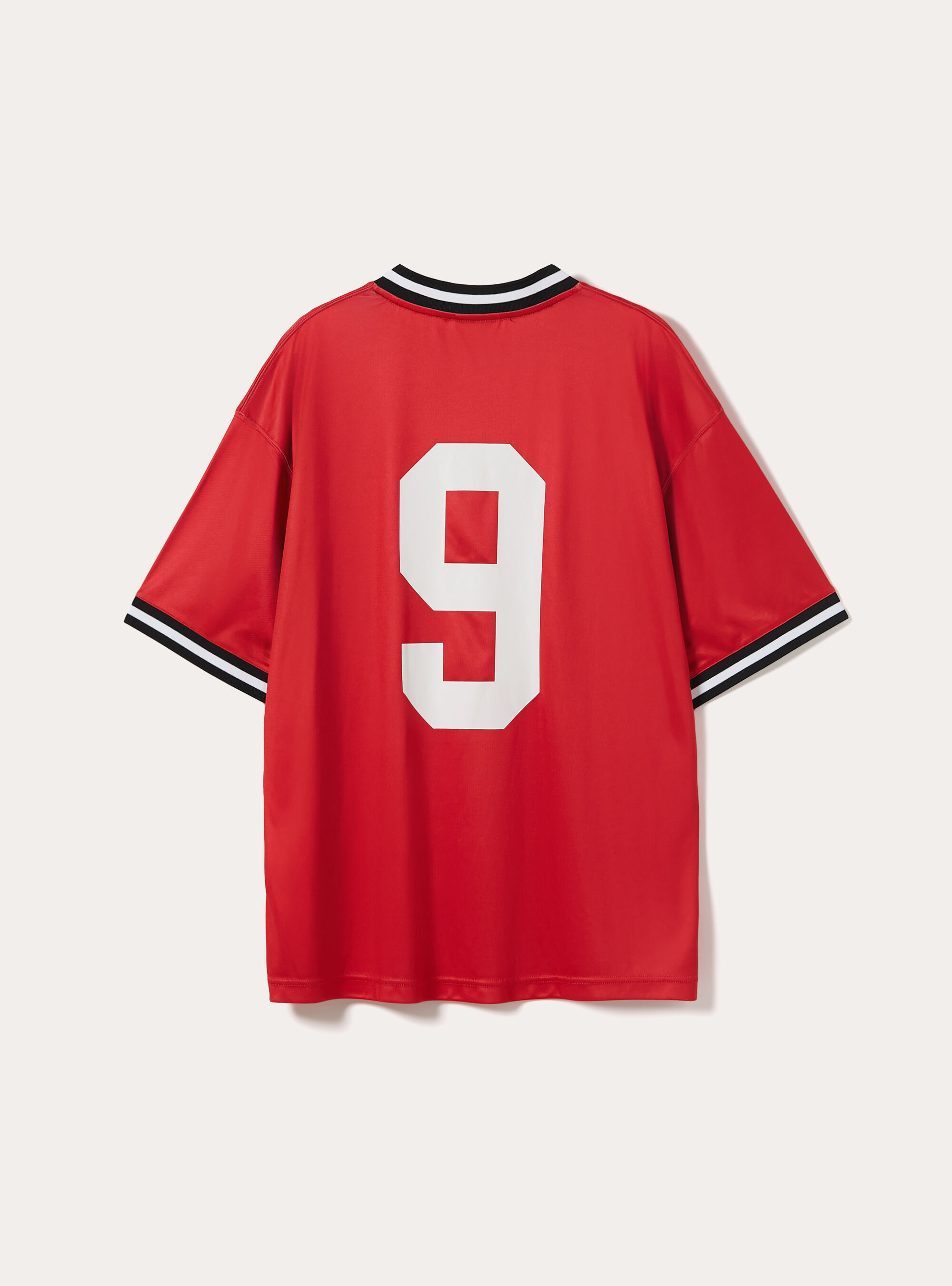 Maillot de Foot Blokecore en Tissu Technique L&eacute;ger, RD2 RED MEDIUM