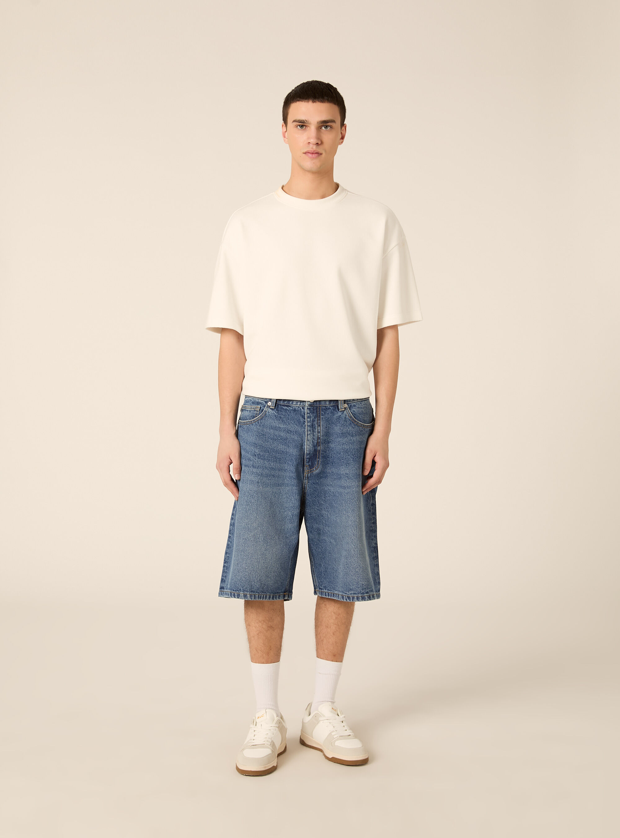 Bermuda jort fit  in denim