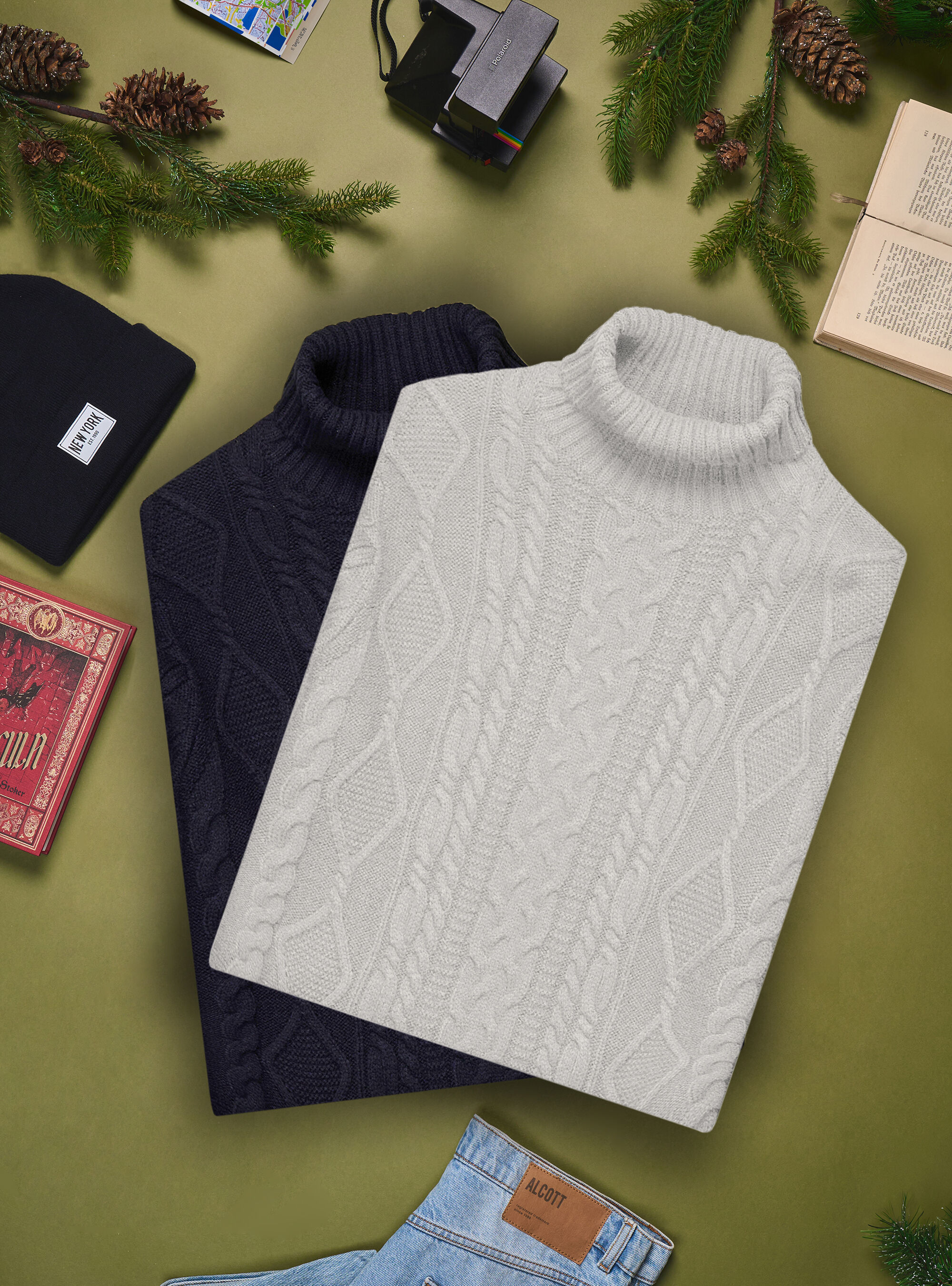 Saldi Maglieria per Uomo Abbigliamento Alcott Uomo