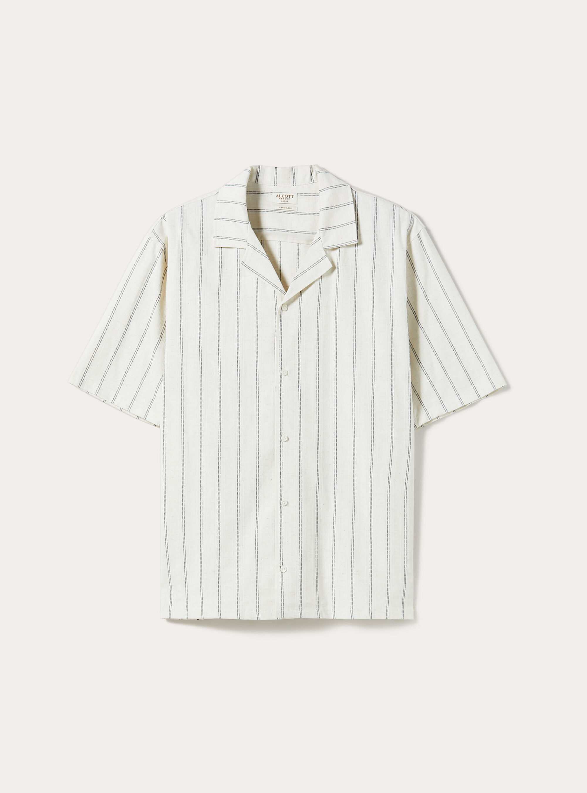 Chemise en lin m&eacute;lang&eacute; texture, IN2 INDIGO MEDIUM