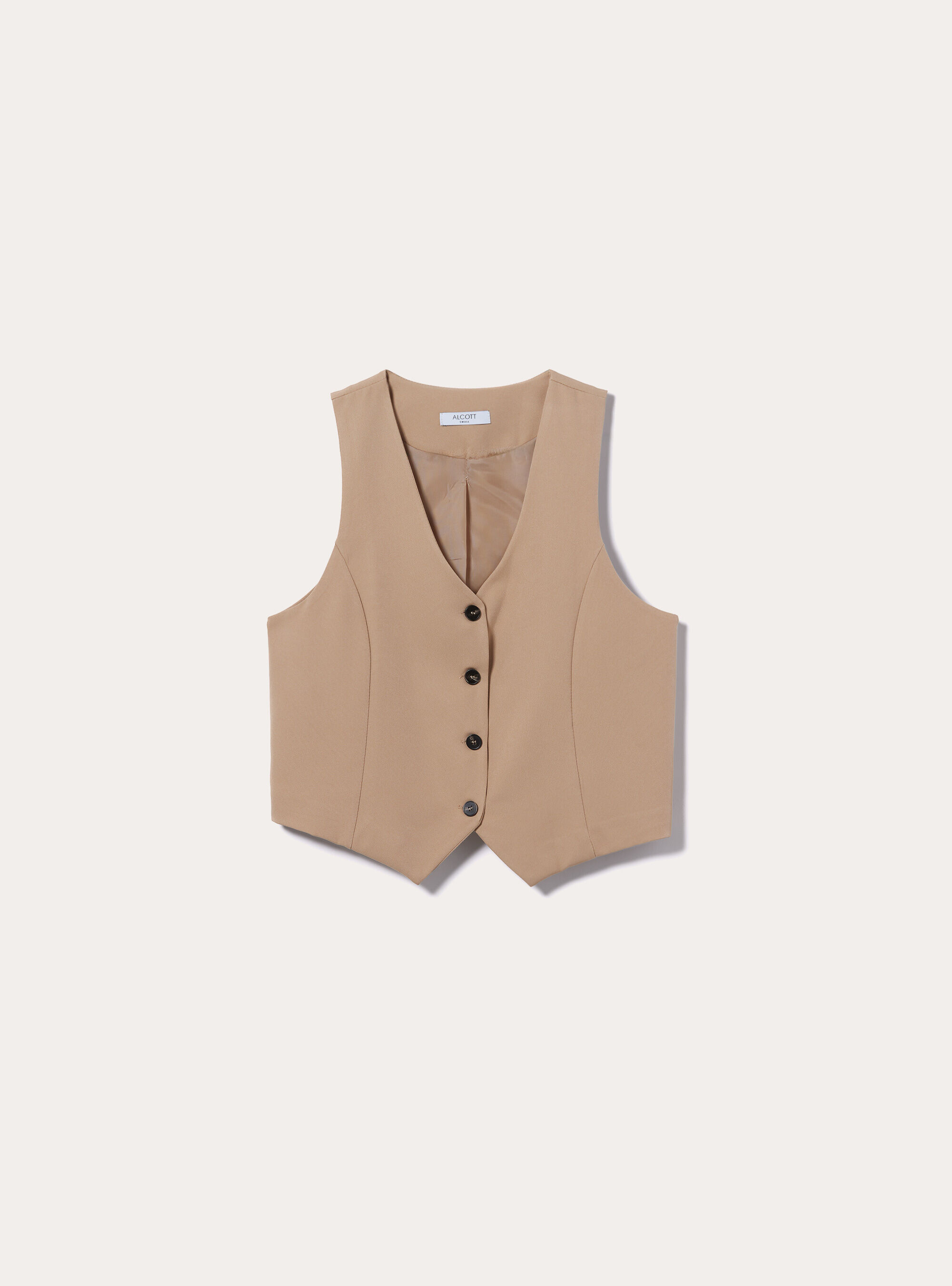 Gilet de tailleur, TB2 TOBACCO MEDIUM