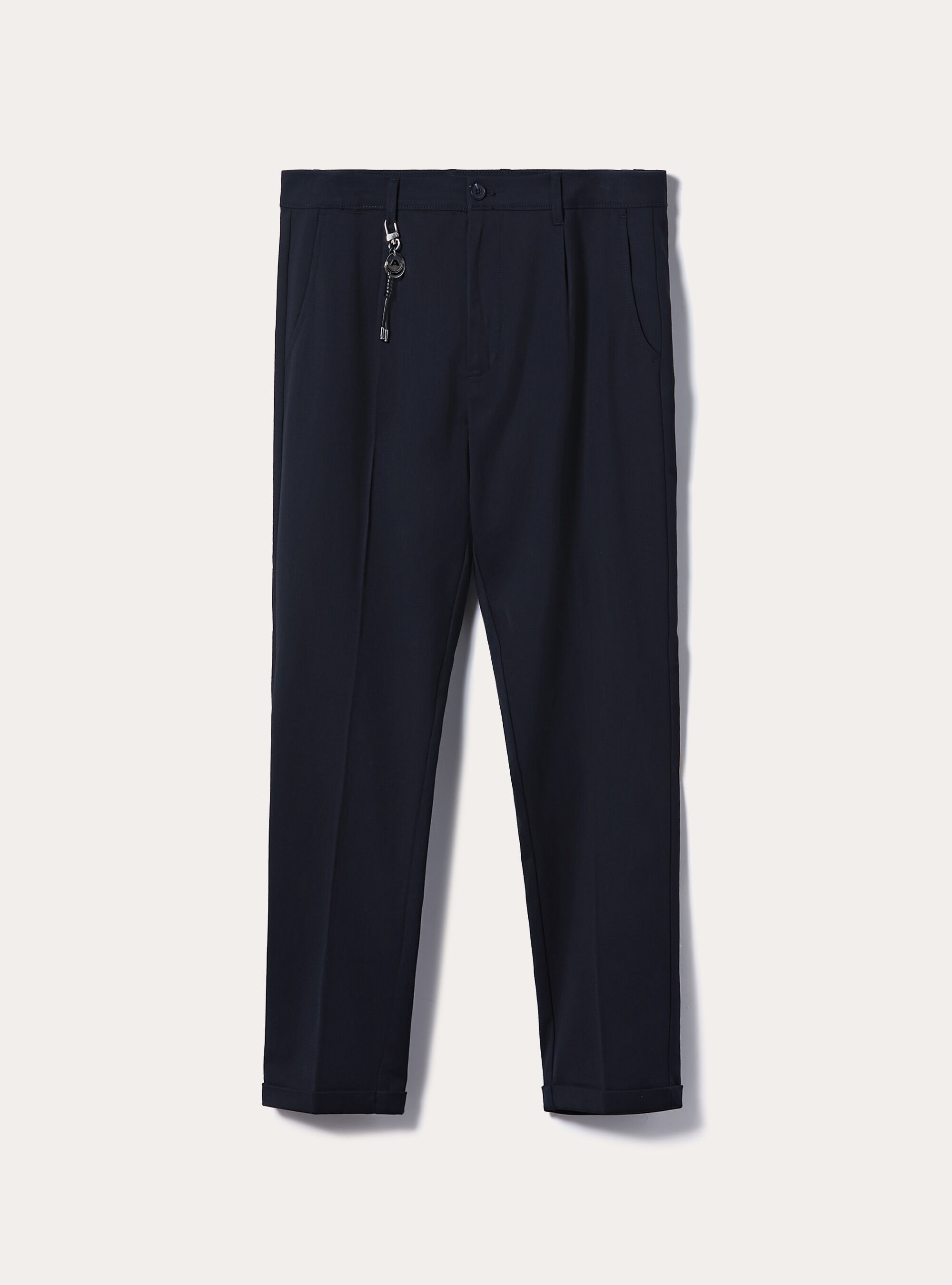 Pantaloni classico slim fit, NA1 NAVY DARK