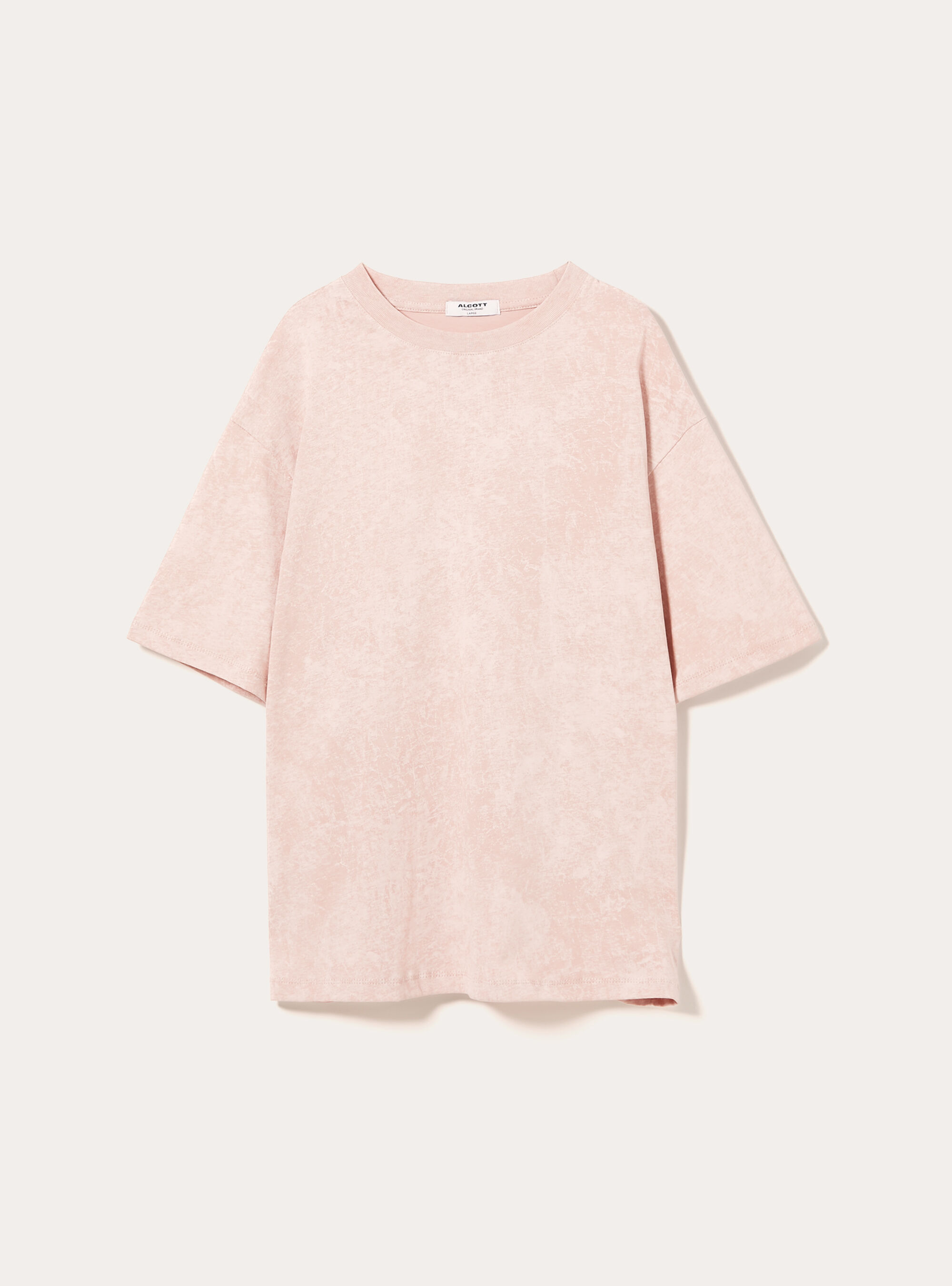 Marbled boxy fit t-shirt, PK3 PINK LIGHT