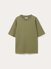 Boxy fit cotton T-shirt, KY2 KAKY MEDIUM