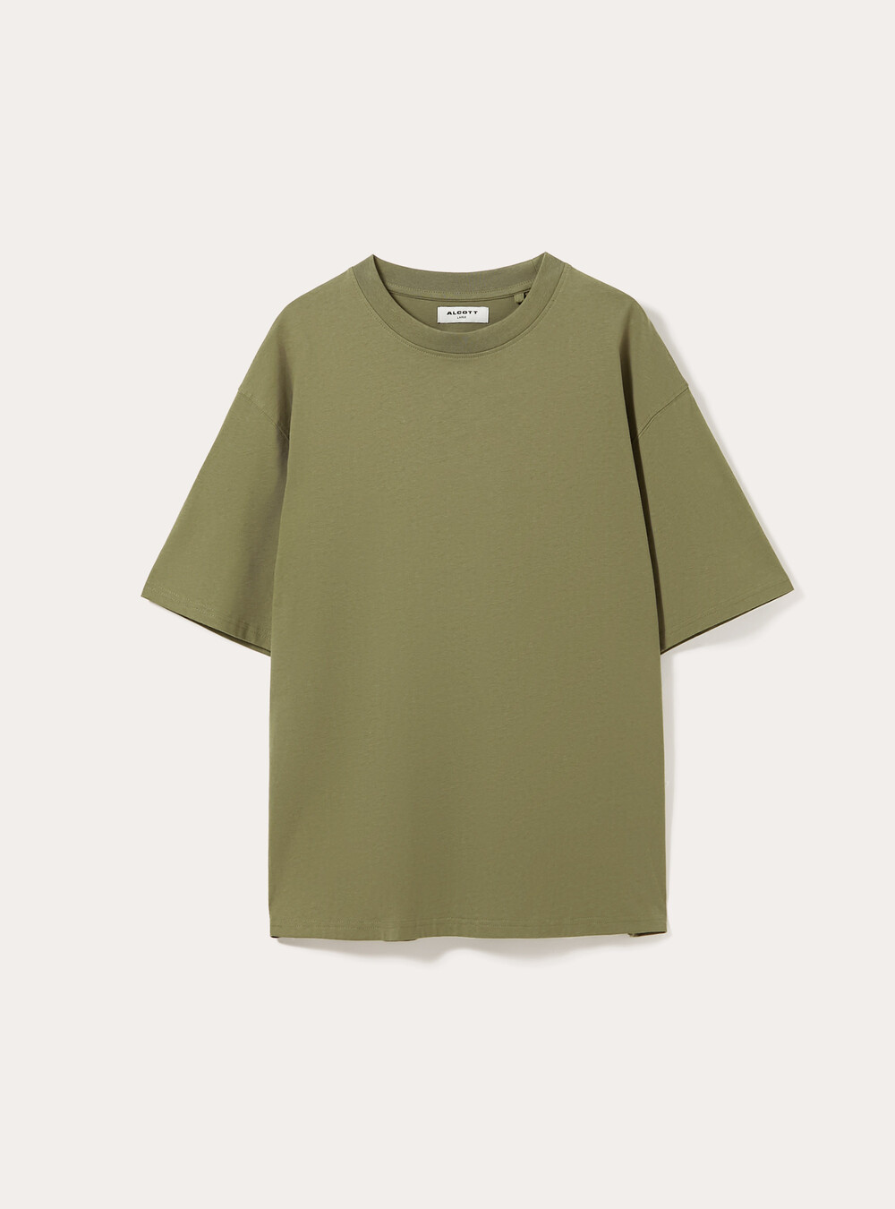 Boxy fit cotton T-shirt, KY2 KAKY MEDIUM