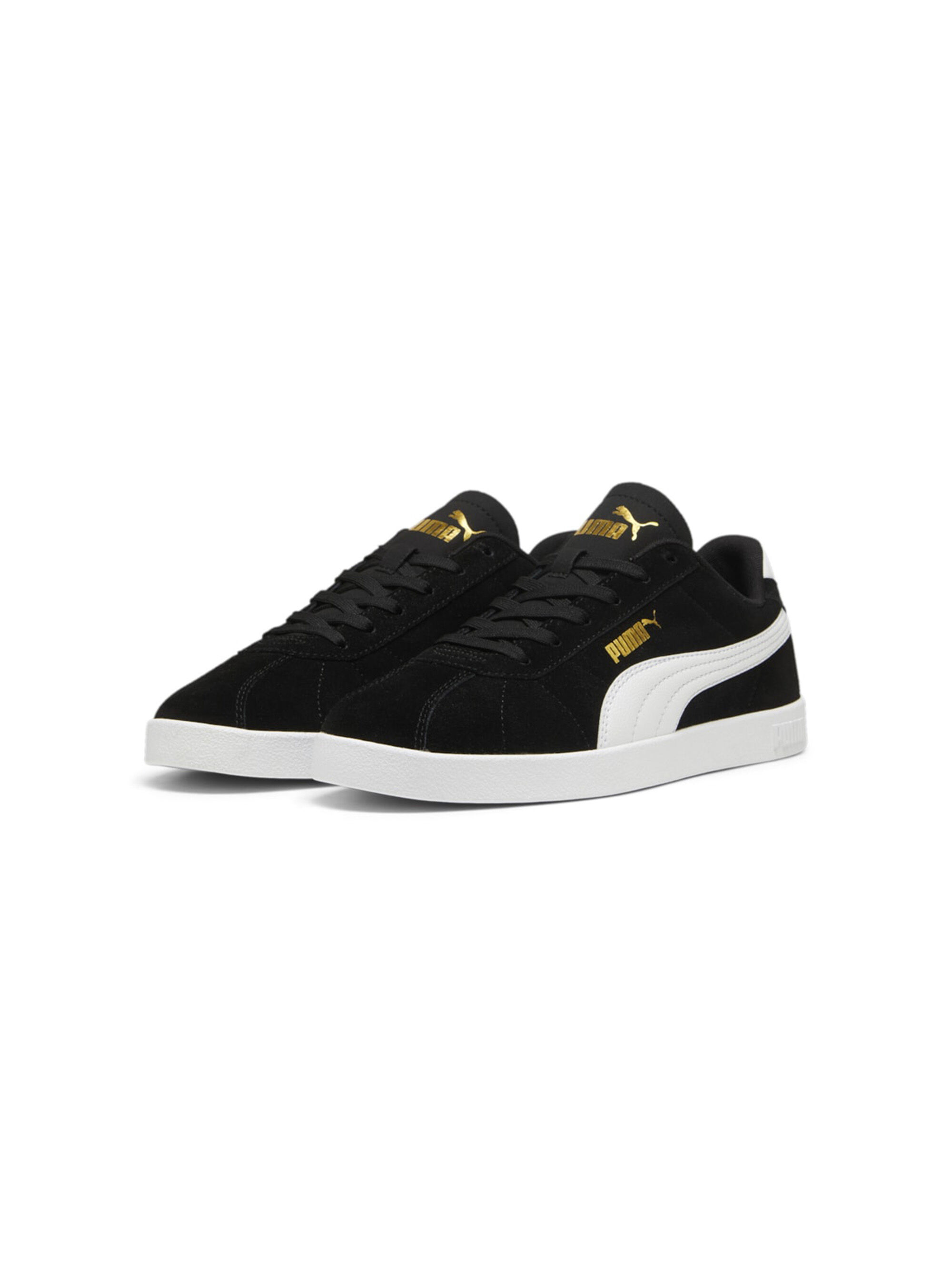 PUMA Club II Unisex Suede Sneakers, BK1 BLACK
