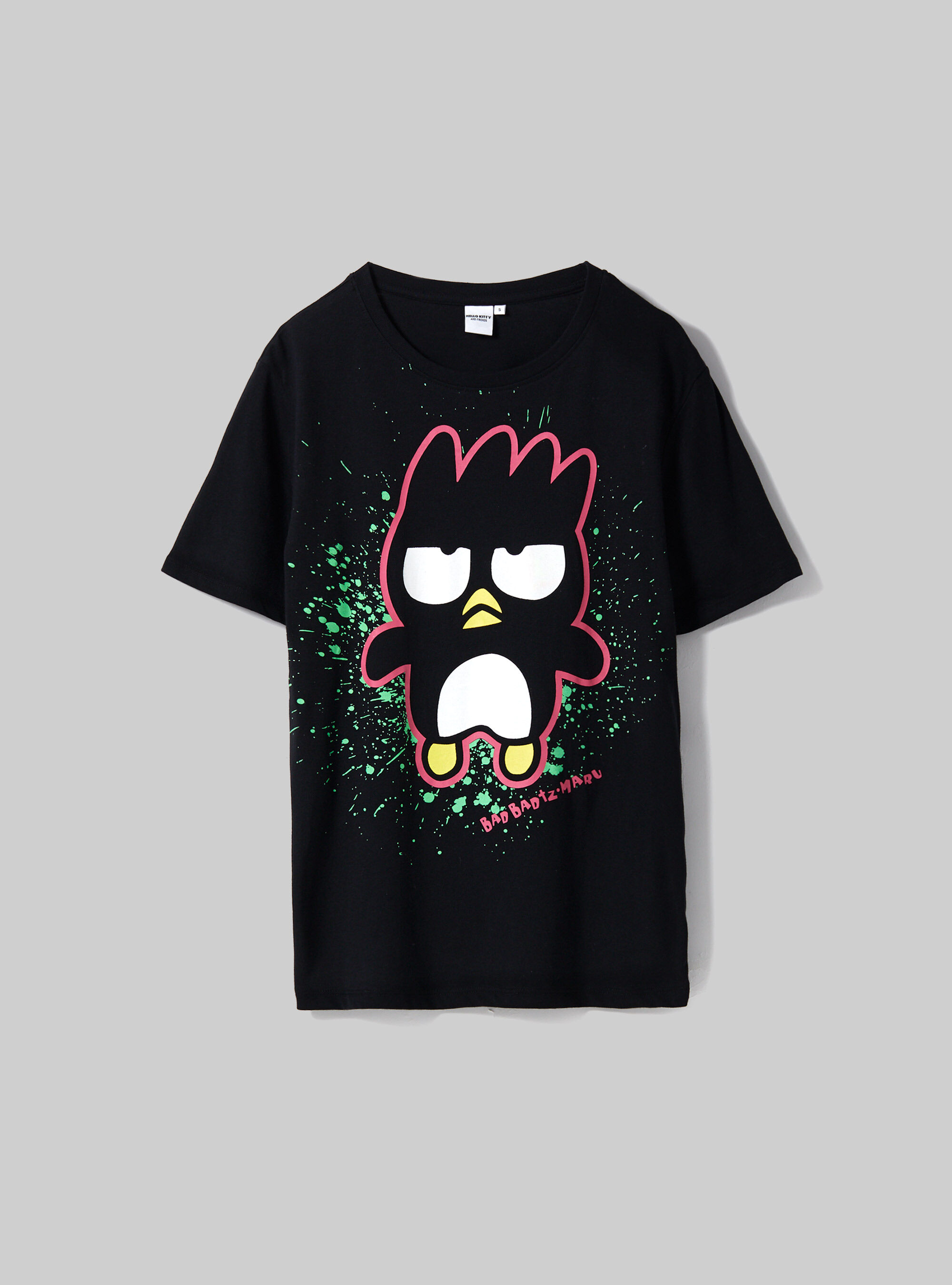Badtz-Maru / Alcott T-shirt, BK1 BLACK