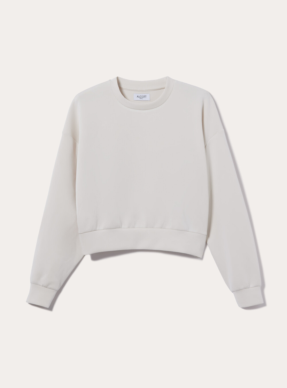 Alcott Soft Cropped Sweatshirt Cropped Sweatshirt In Soft Scuba