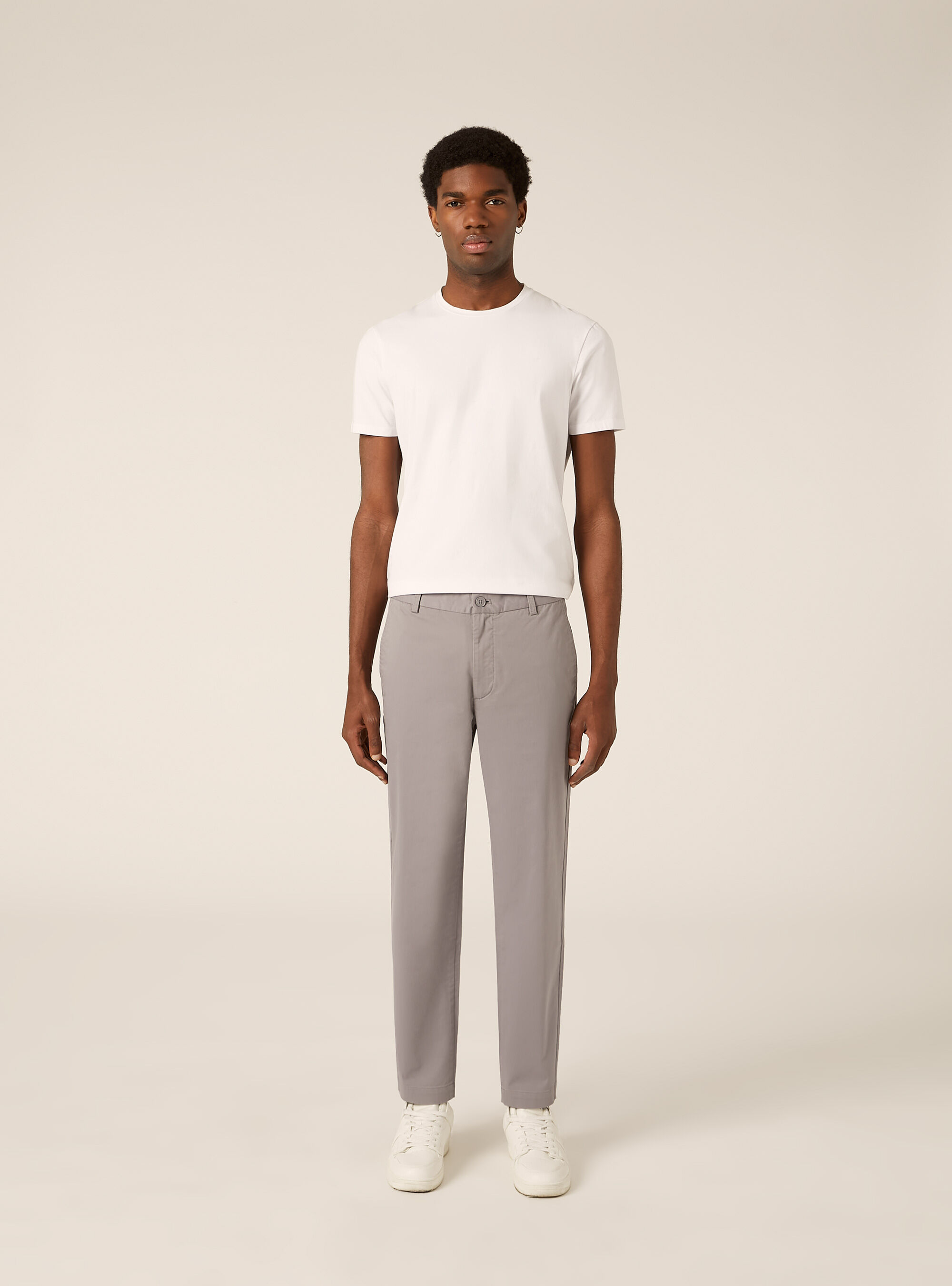 Slim fit chino trousers