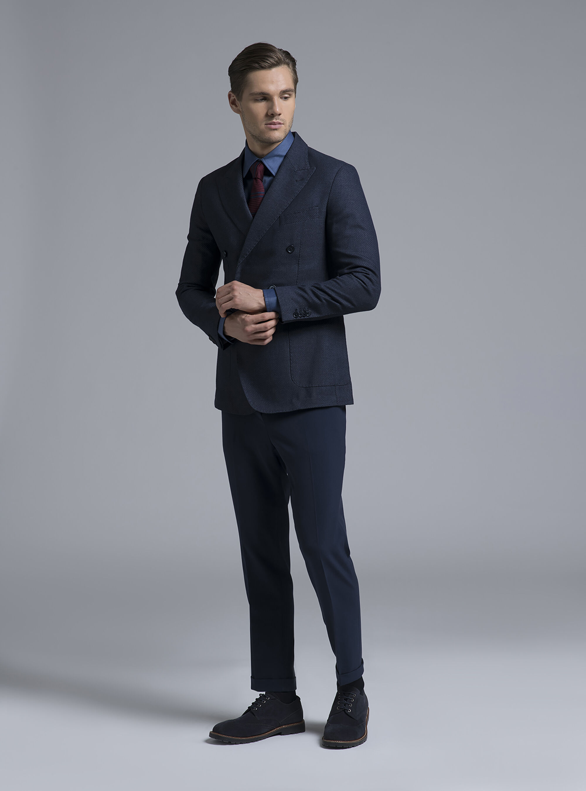 Giacca doppiopetto, BLUE NAVY