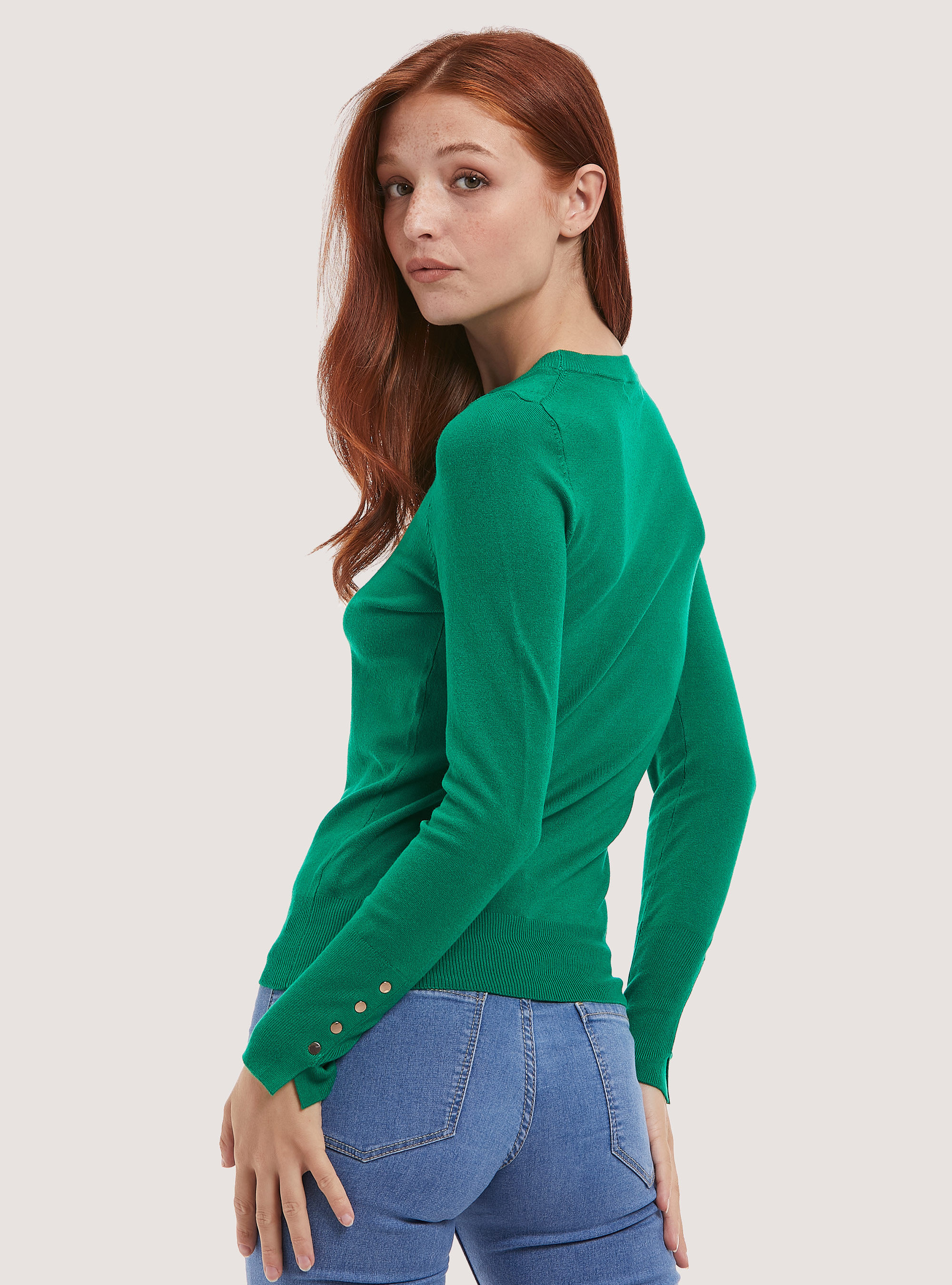 Pullover sales with buttons