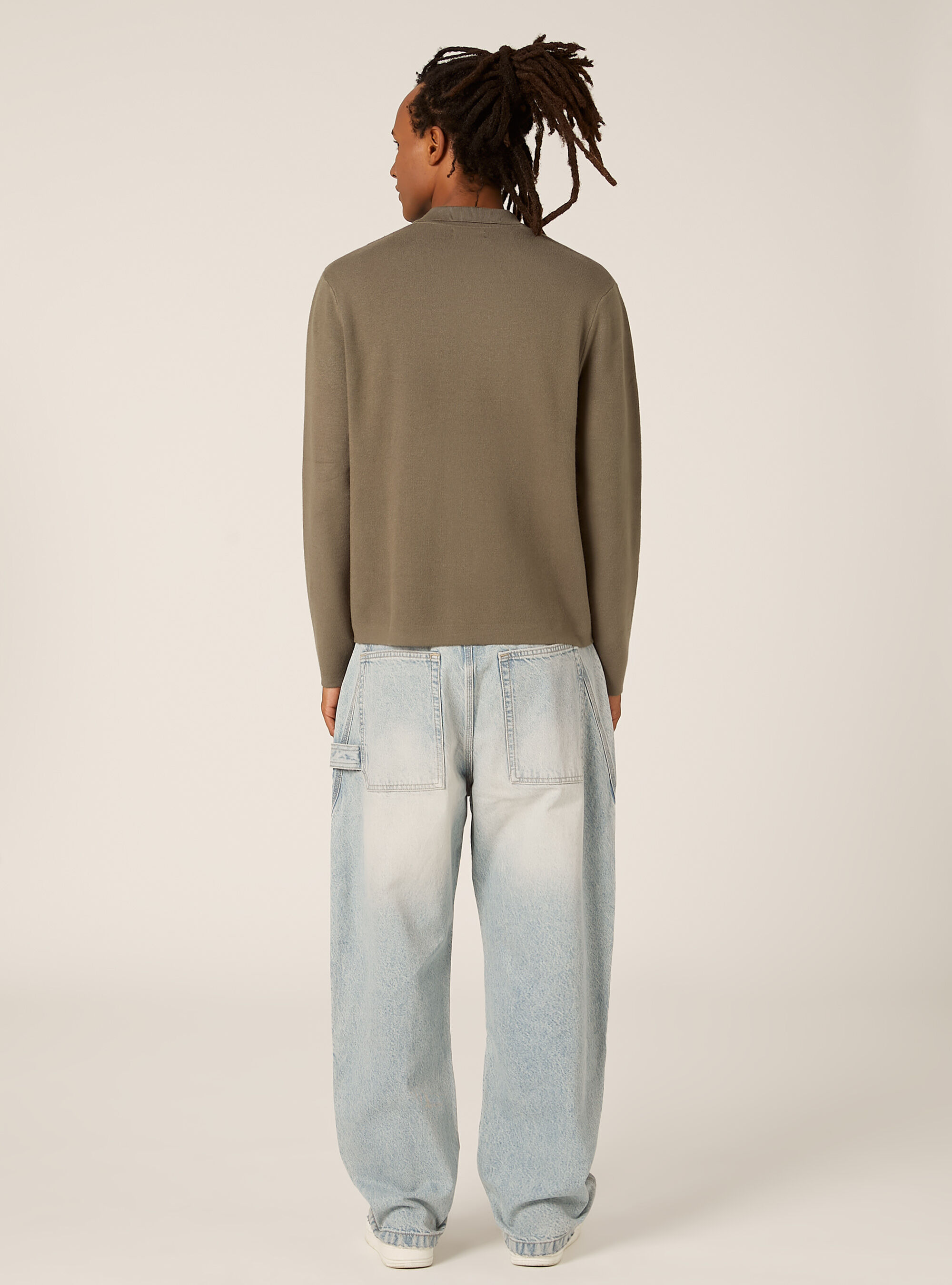 Polohemd aus weichem Strick, KY2 KAKY MEDIUM