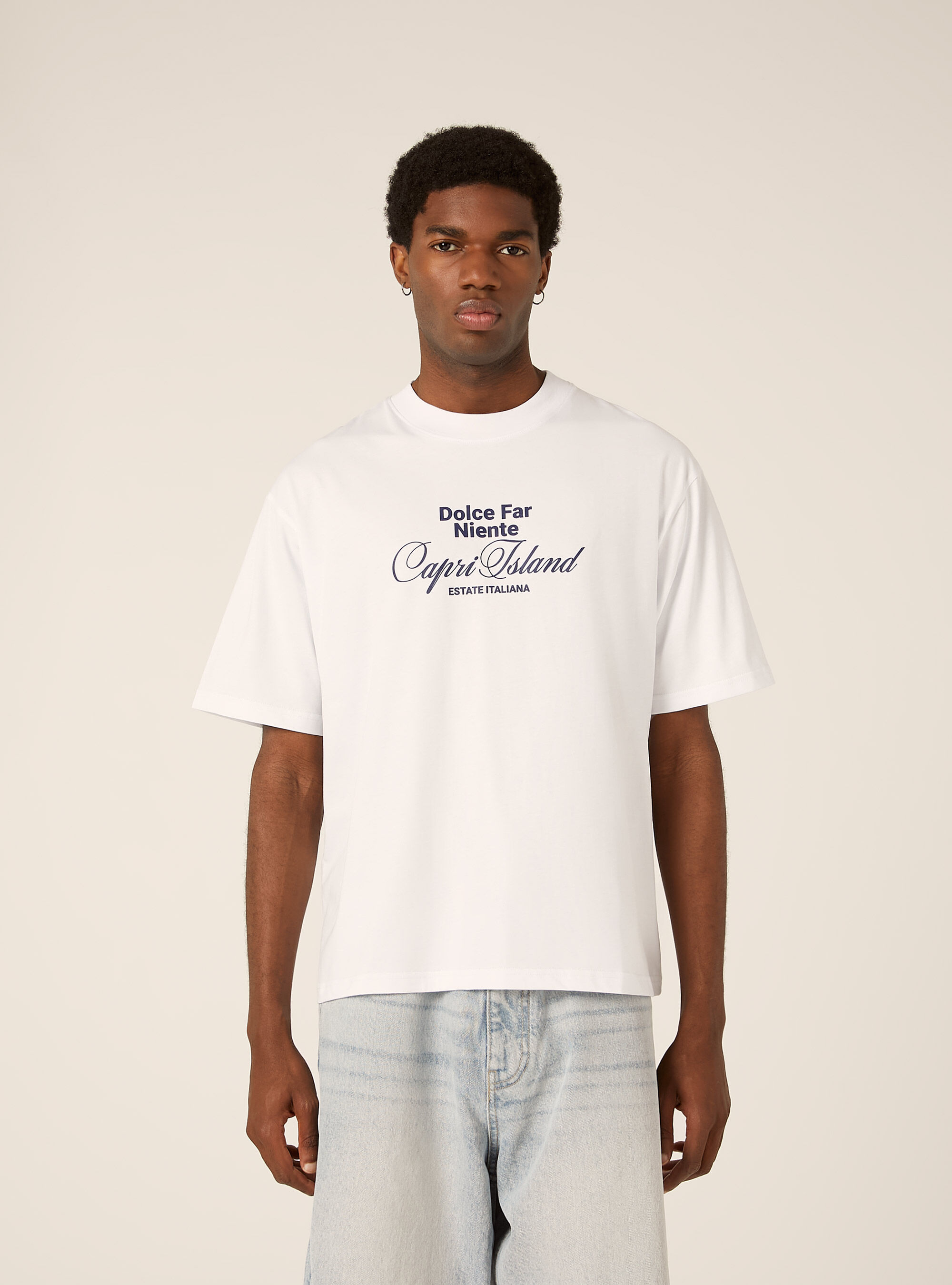T-shirt  stampa capri