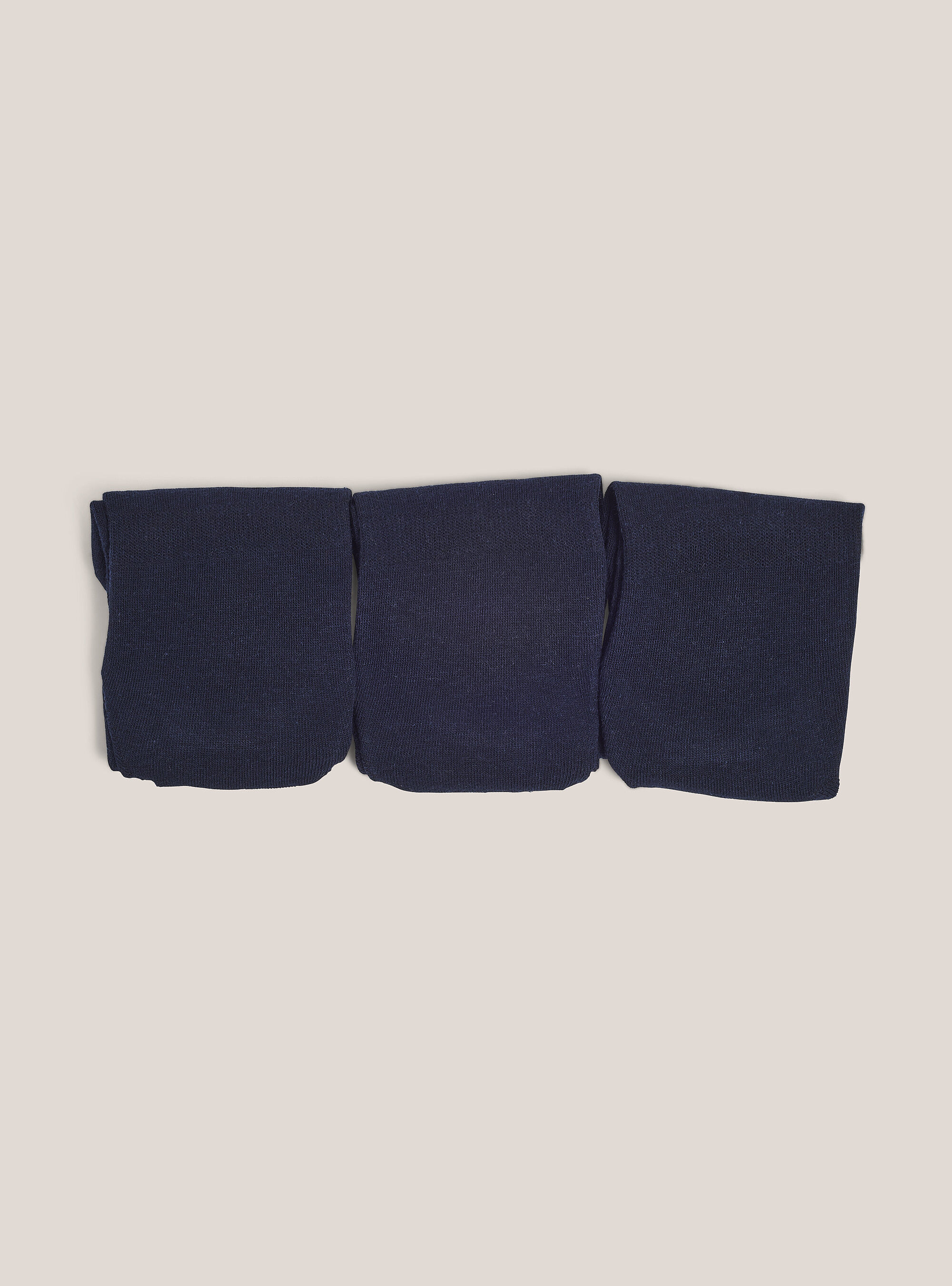 Calzini fantasmini set 3 paia, BLUE NAVY