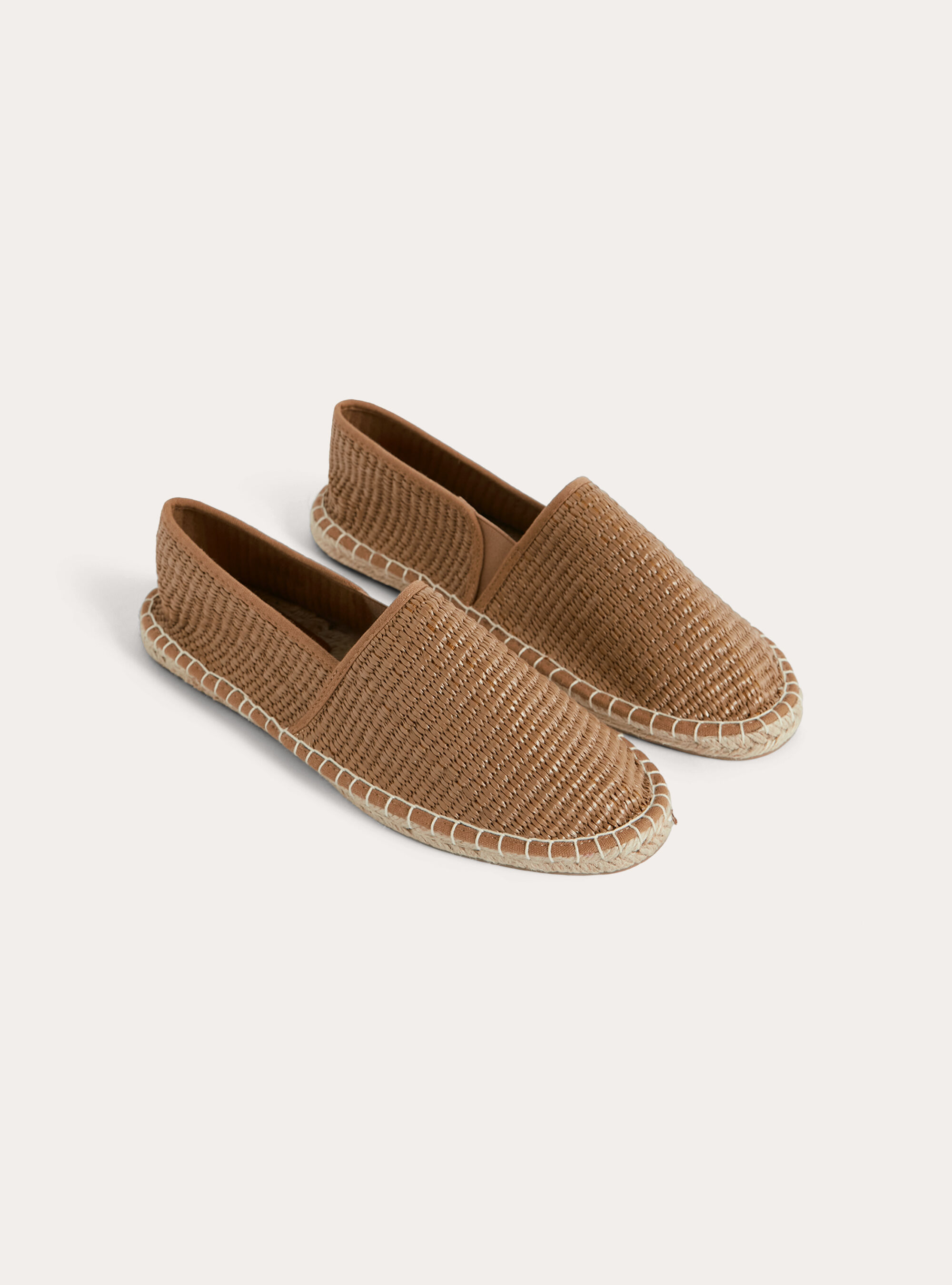 Espadrilles Plats Tressees