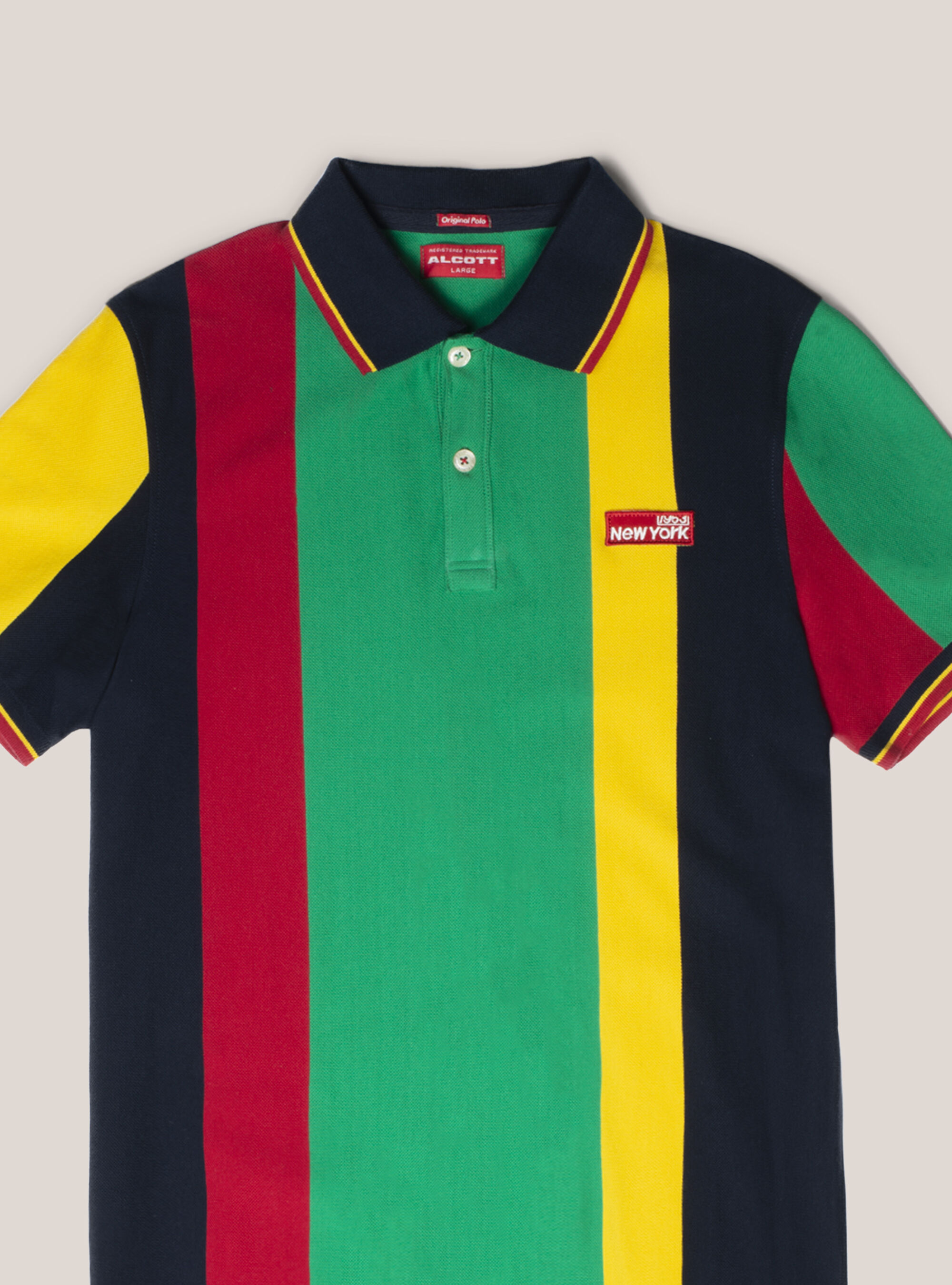 Polo bloques de color, MULTICOLORE