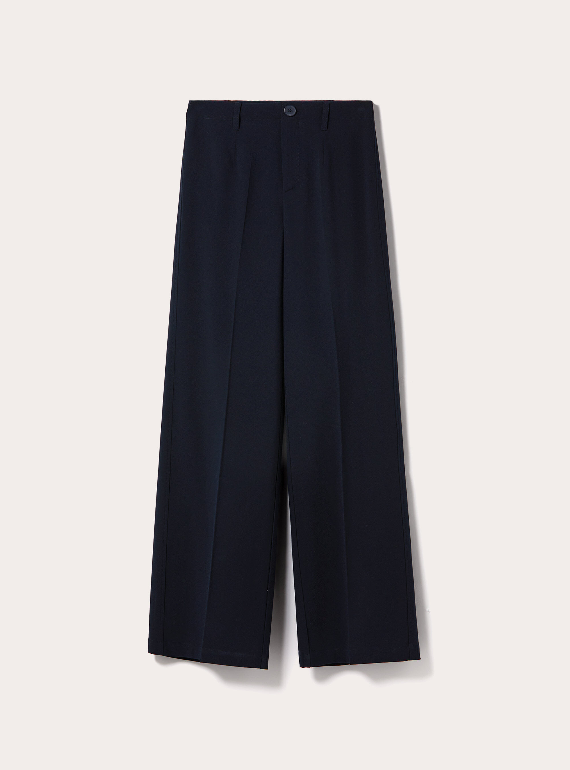 Straight leg wide leg tailored trousers, NA1 NAVY DARK