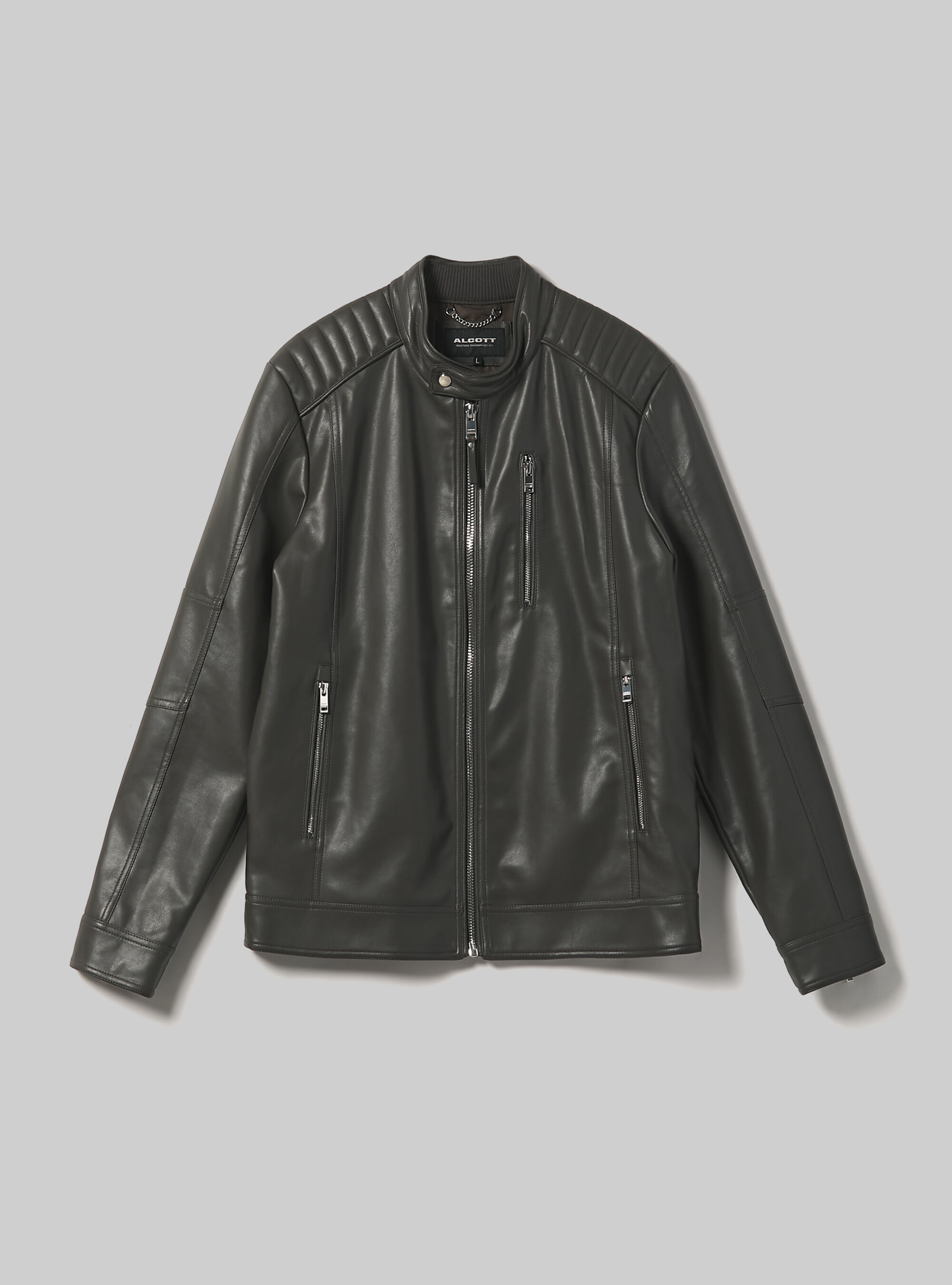 ジャケット・アウター eco leather jacket HYKE(ハイク)】ECO-LEATHER JACKET｜PARIGOT ONLINE（パリゴ