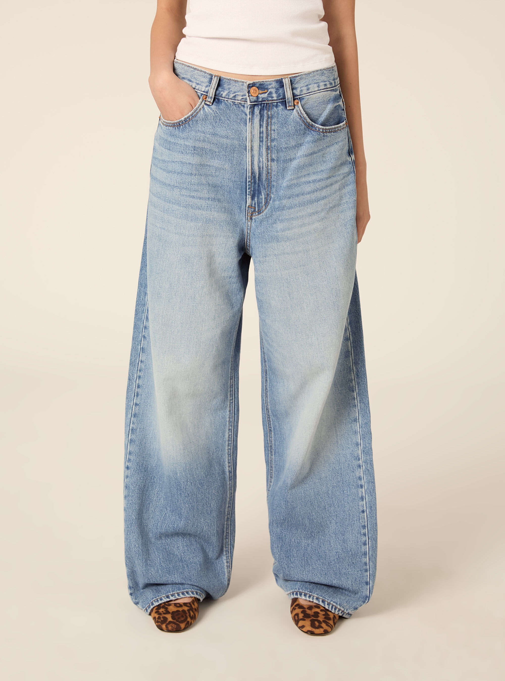 Jeans wide leg