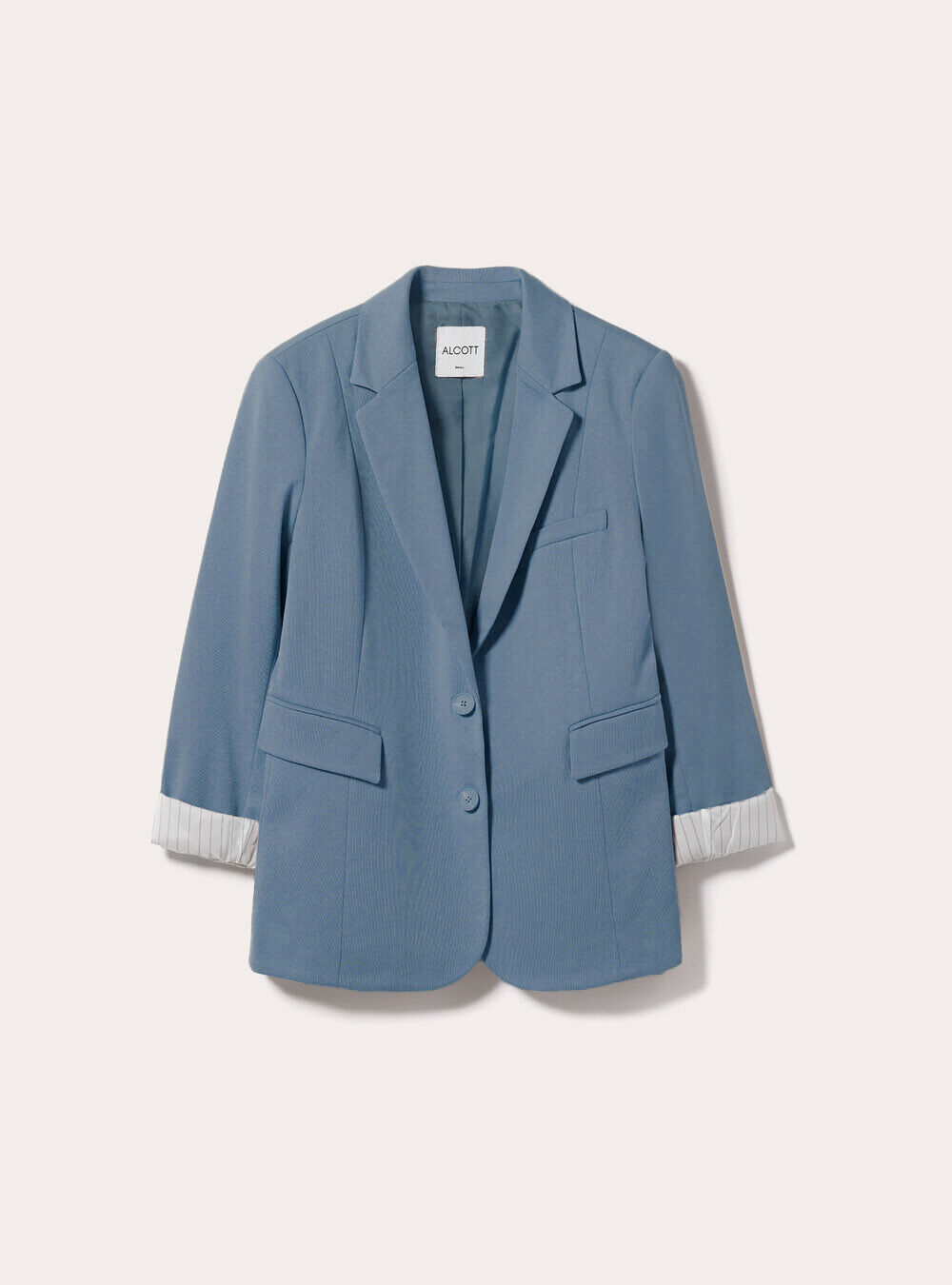 Jersey blazer, AZ2 AZURE MEDIUM