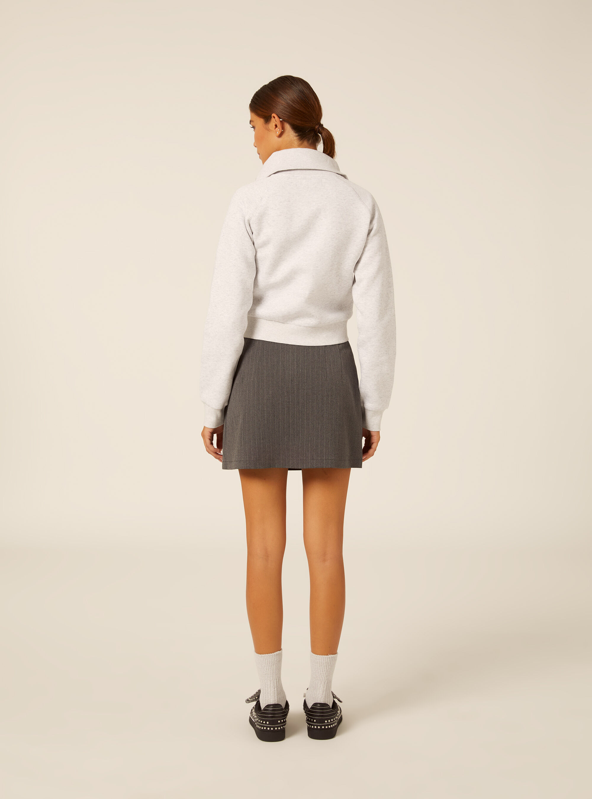 Skort mini a fantasia, MULTICOLOR