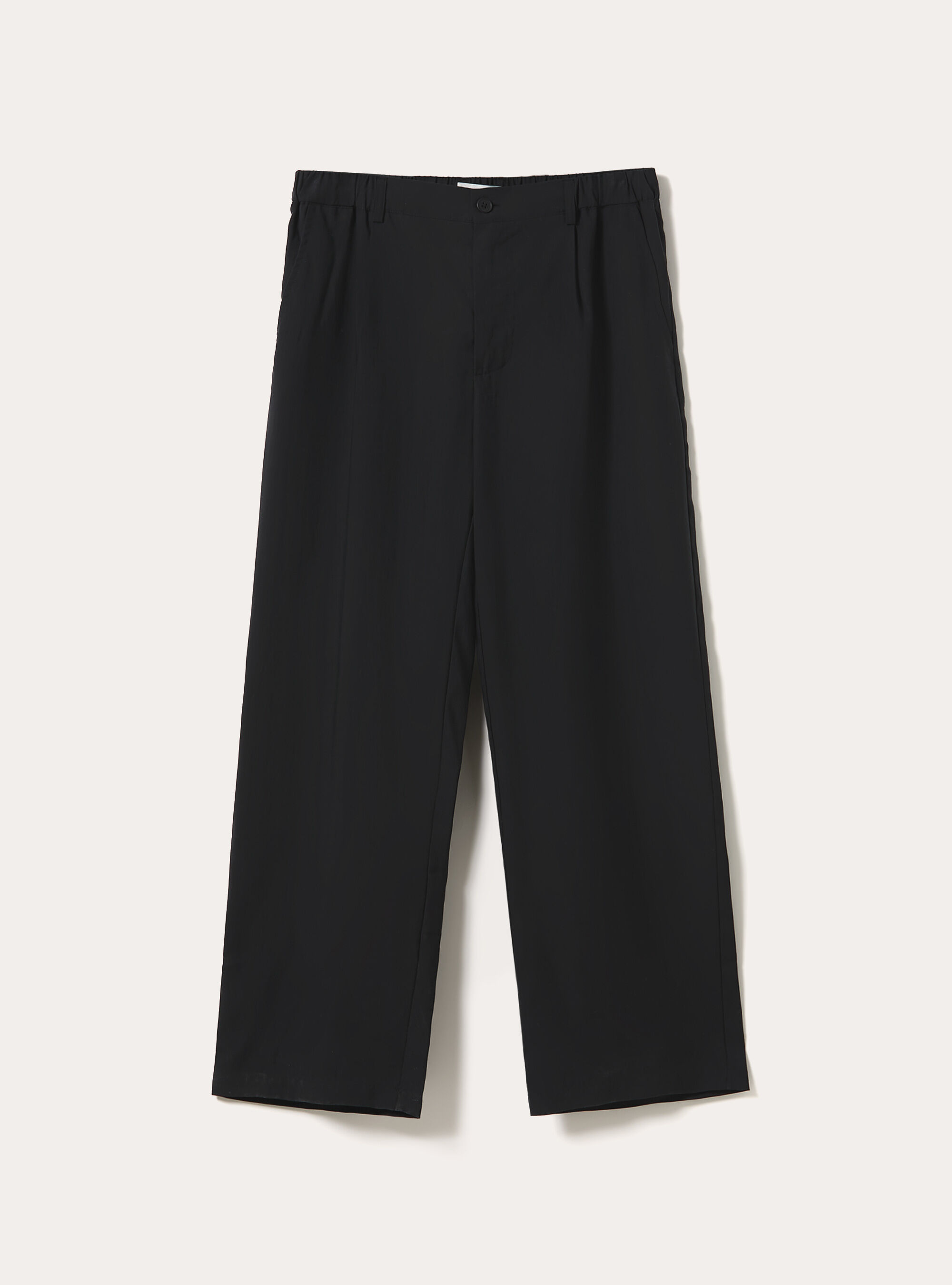 Pantalon Ample et Fluide, BK1 BLACK