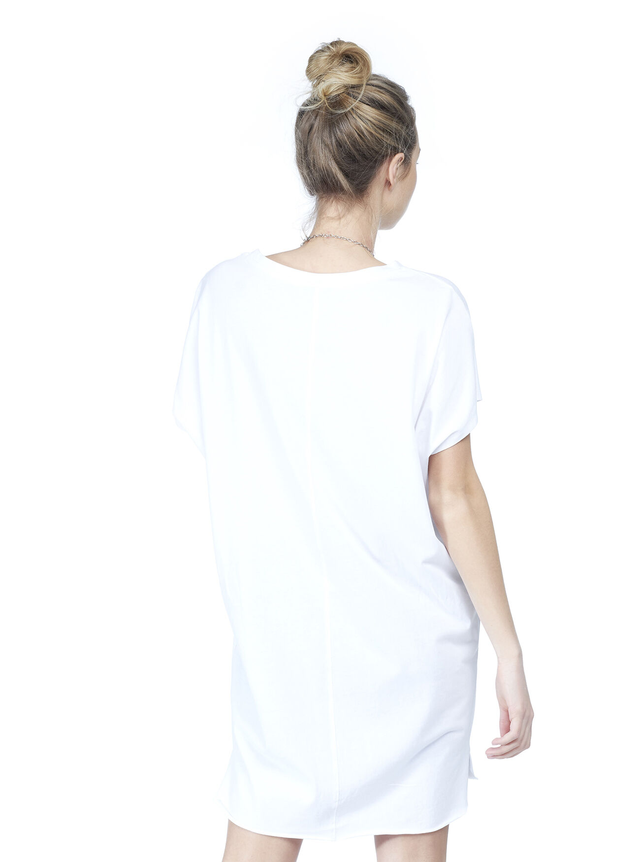 Vestito t shirt bianco 2025