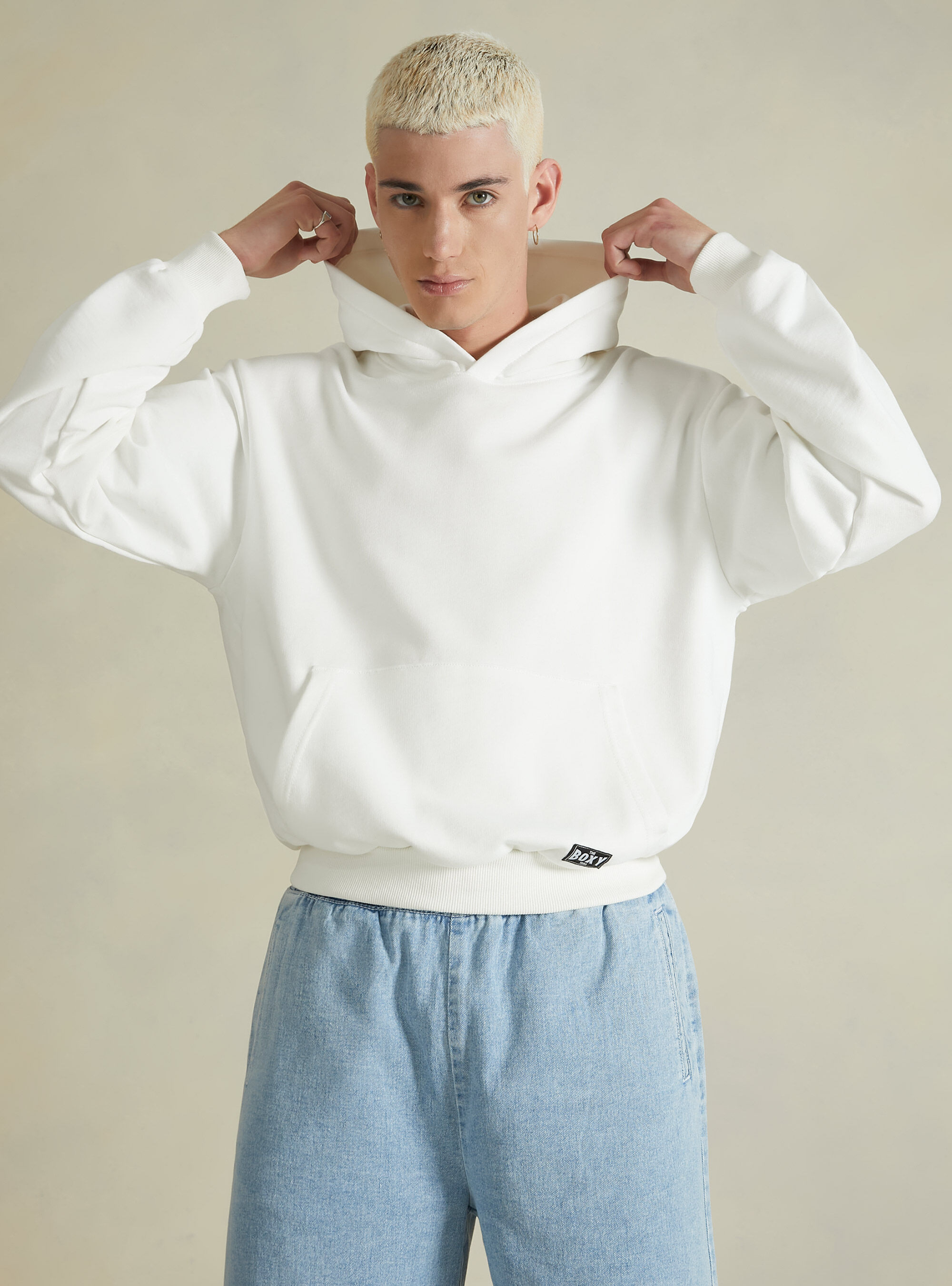 Boxy fit hoodie