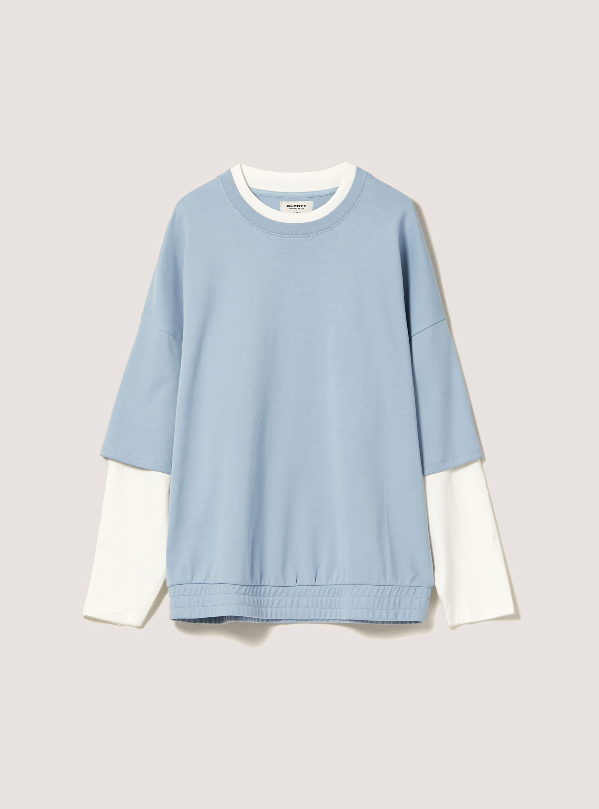 【ENFOLD】TWO-WAY-SLEEVE PULLOVER ENFOLD】TWO-WAY-SLEEVE PULLOVER
