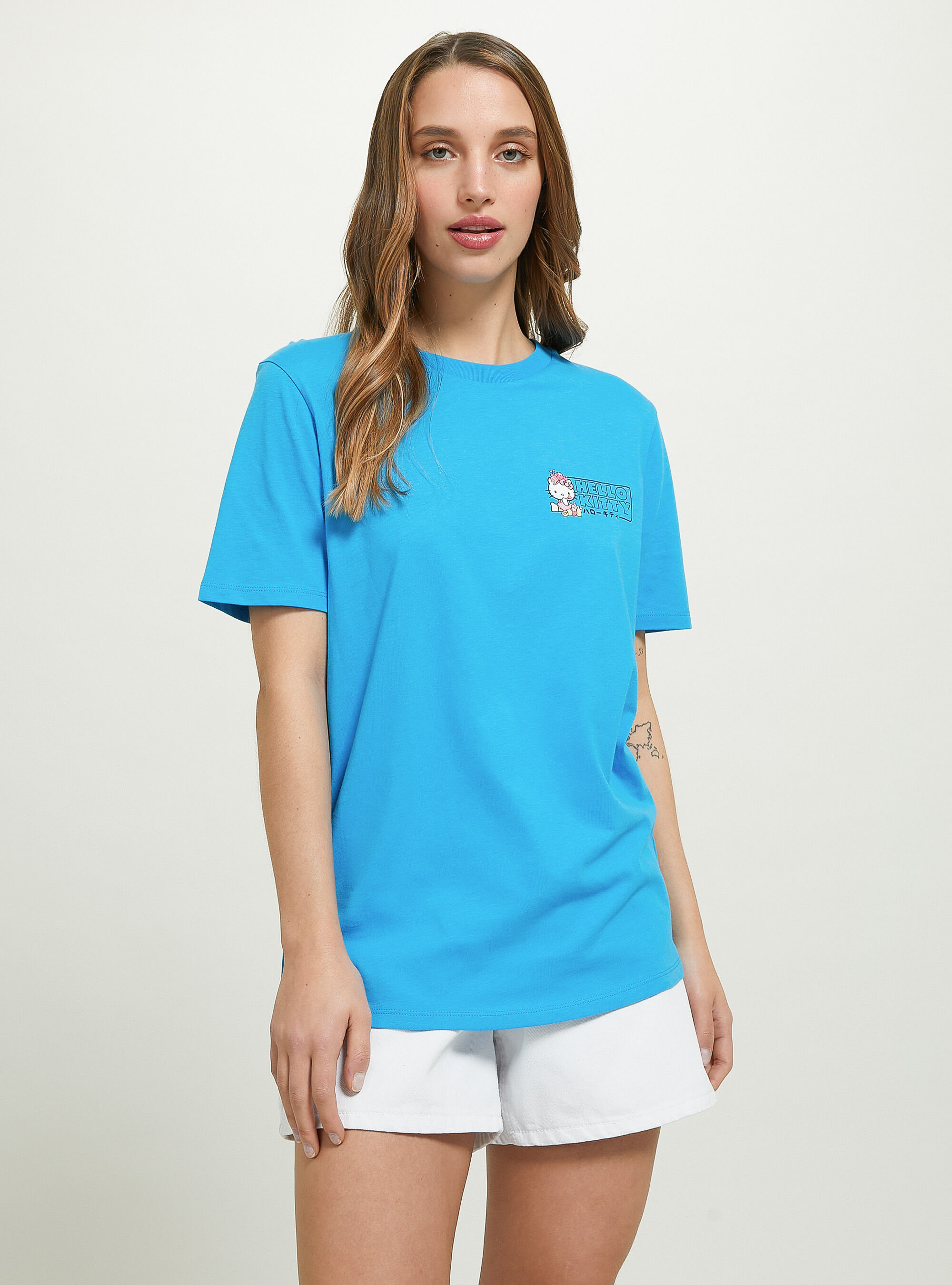 Hello Kitty / Alcott T-shirt, RY2 ROYALE MEDIUM