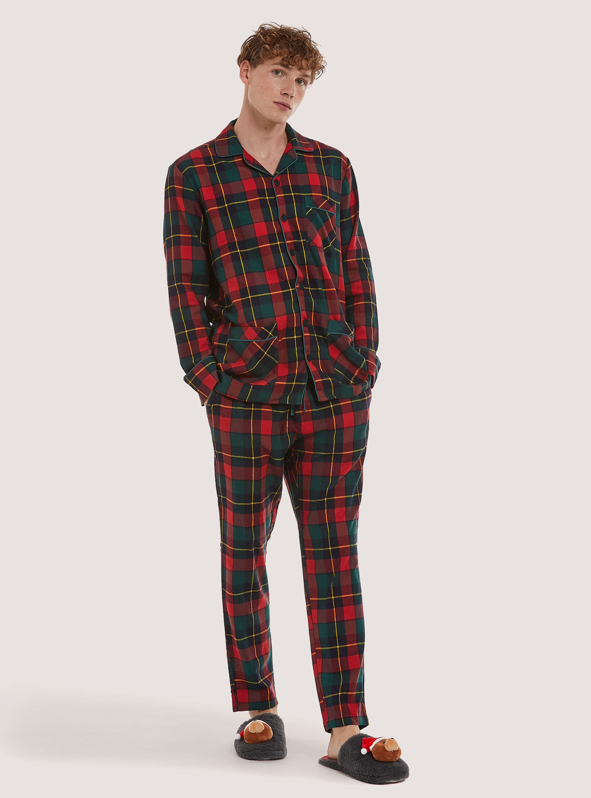 Mens on sale tartan pyjamas