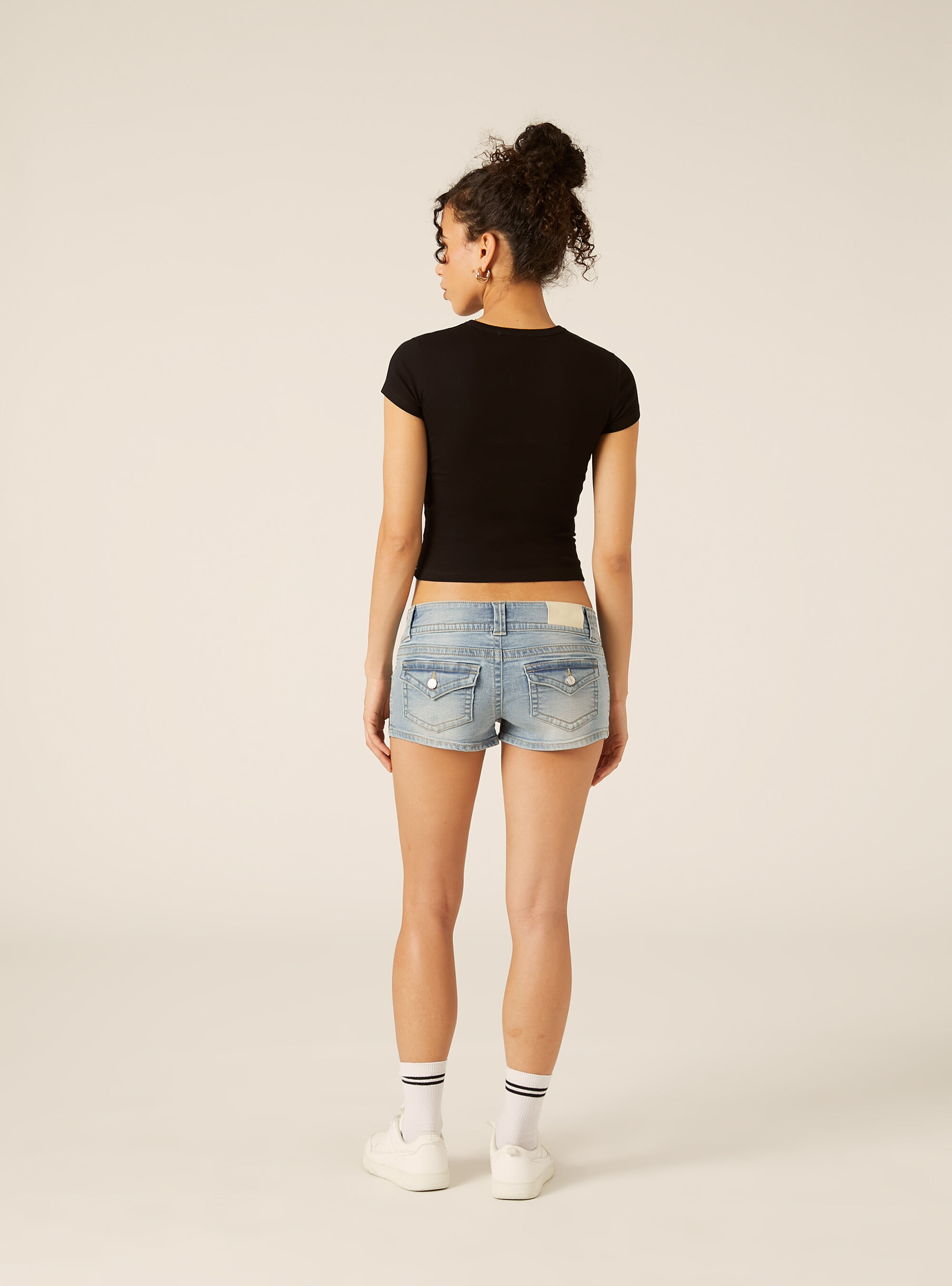 T-shirt con stampa "brunettes do it better", BK1 BLACK