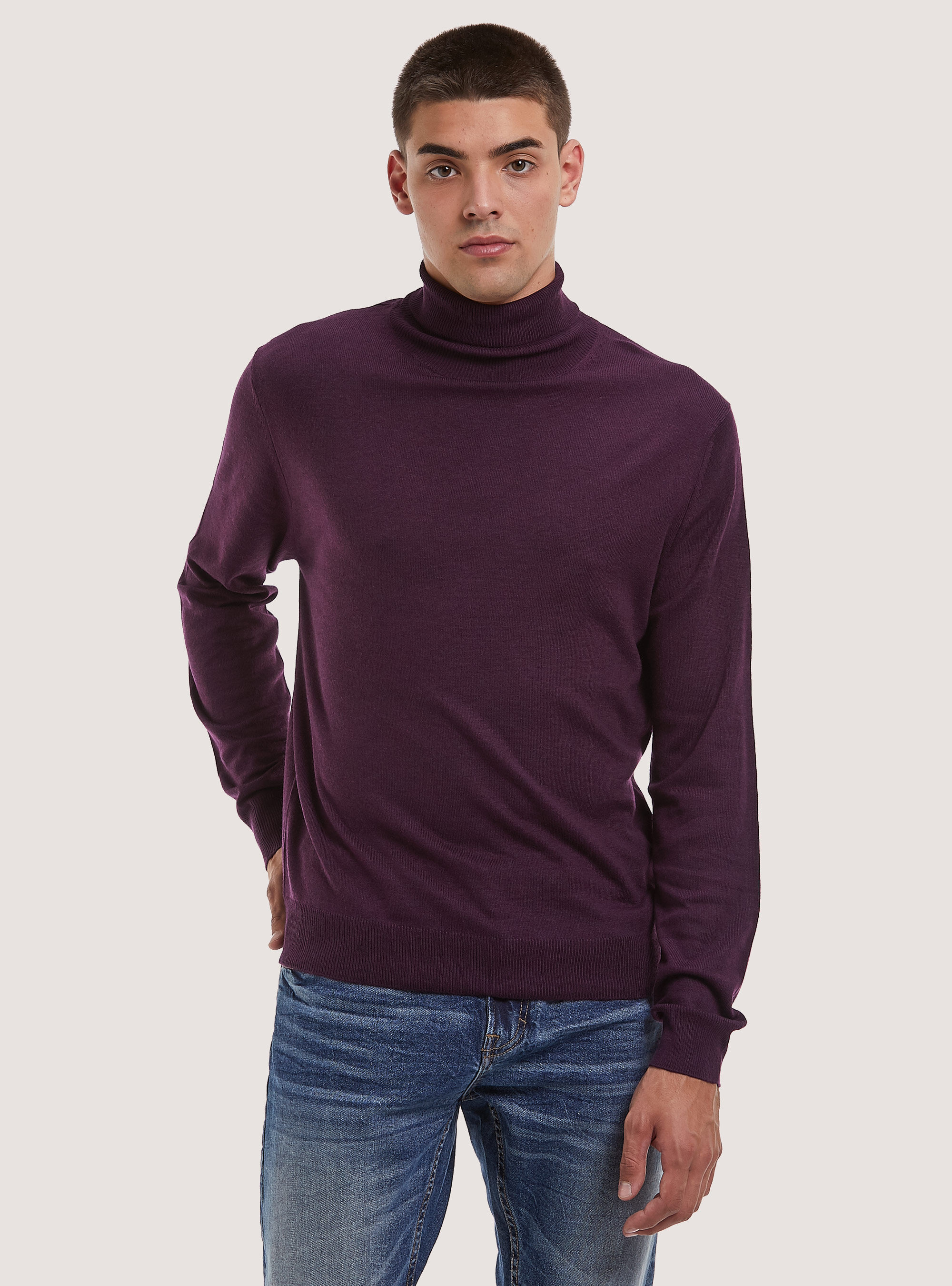 Soft turtleneck pullover Alcott Men s Sweaters