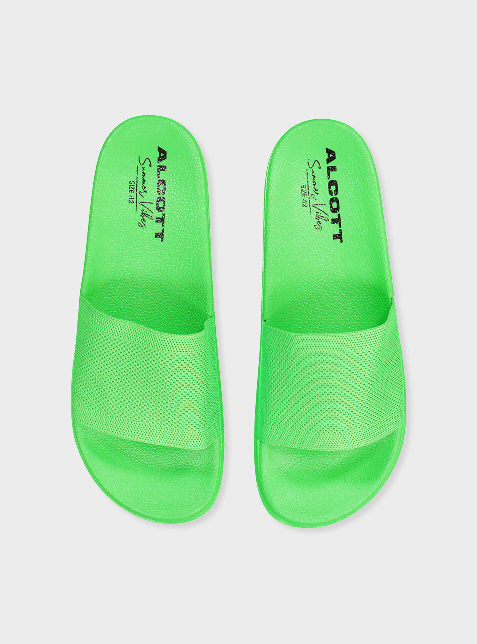 Ciabatte uomo design leggero fosforescenti