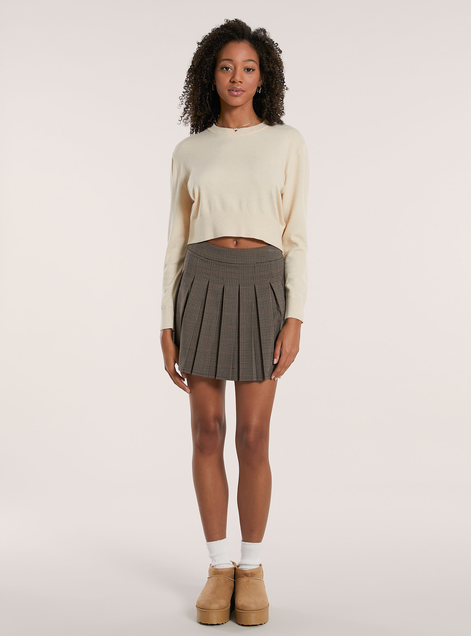 Pullover girocollo boxy fit