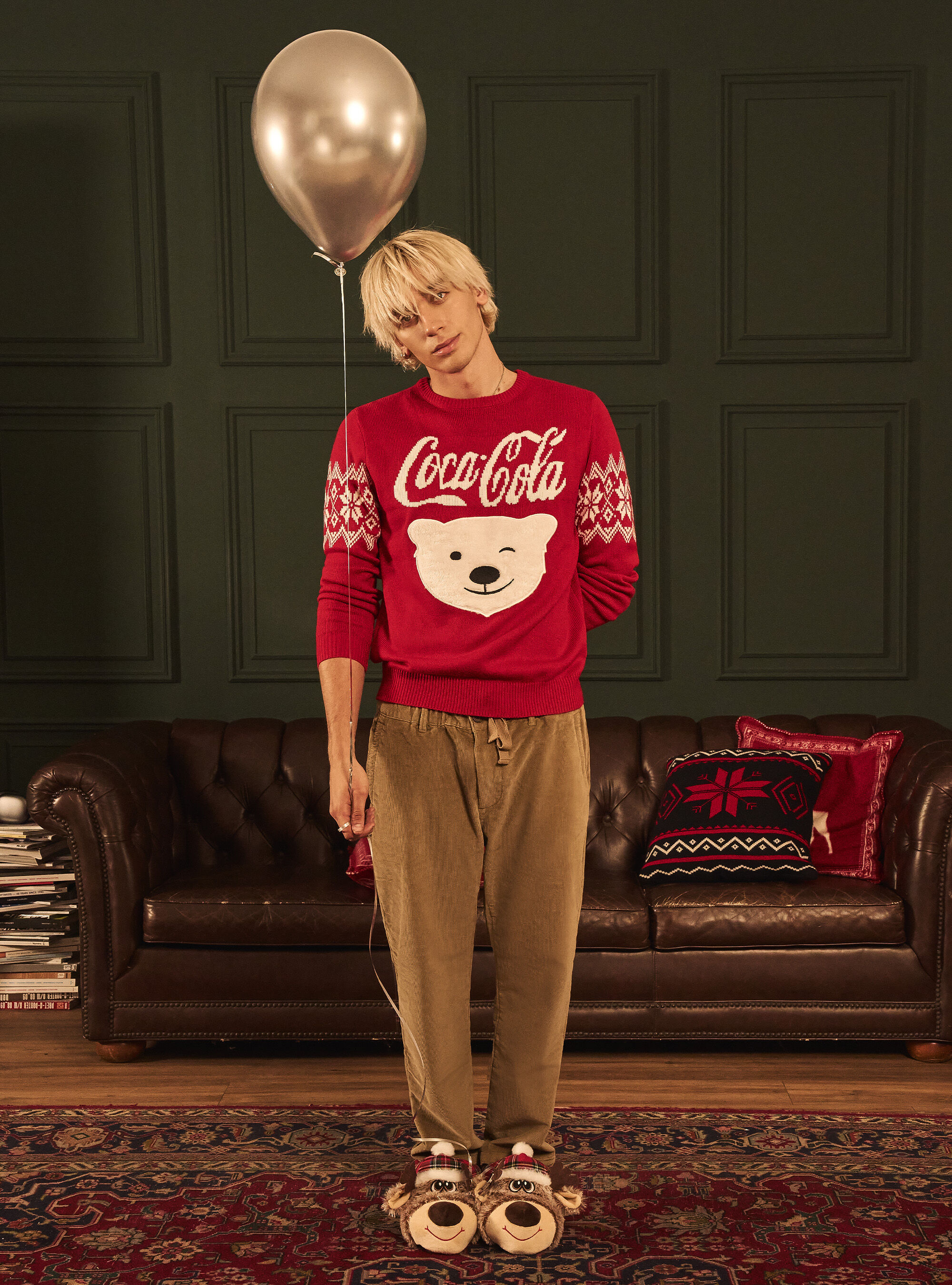 Coca cola sweater men store
