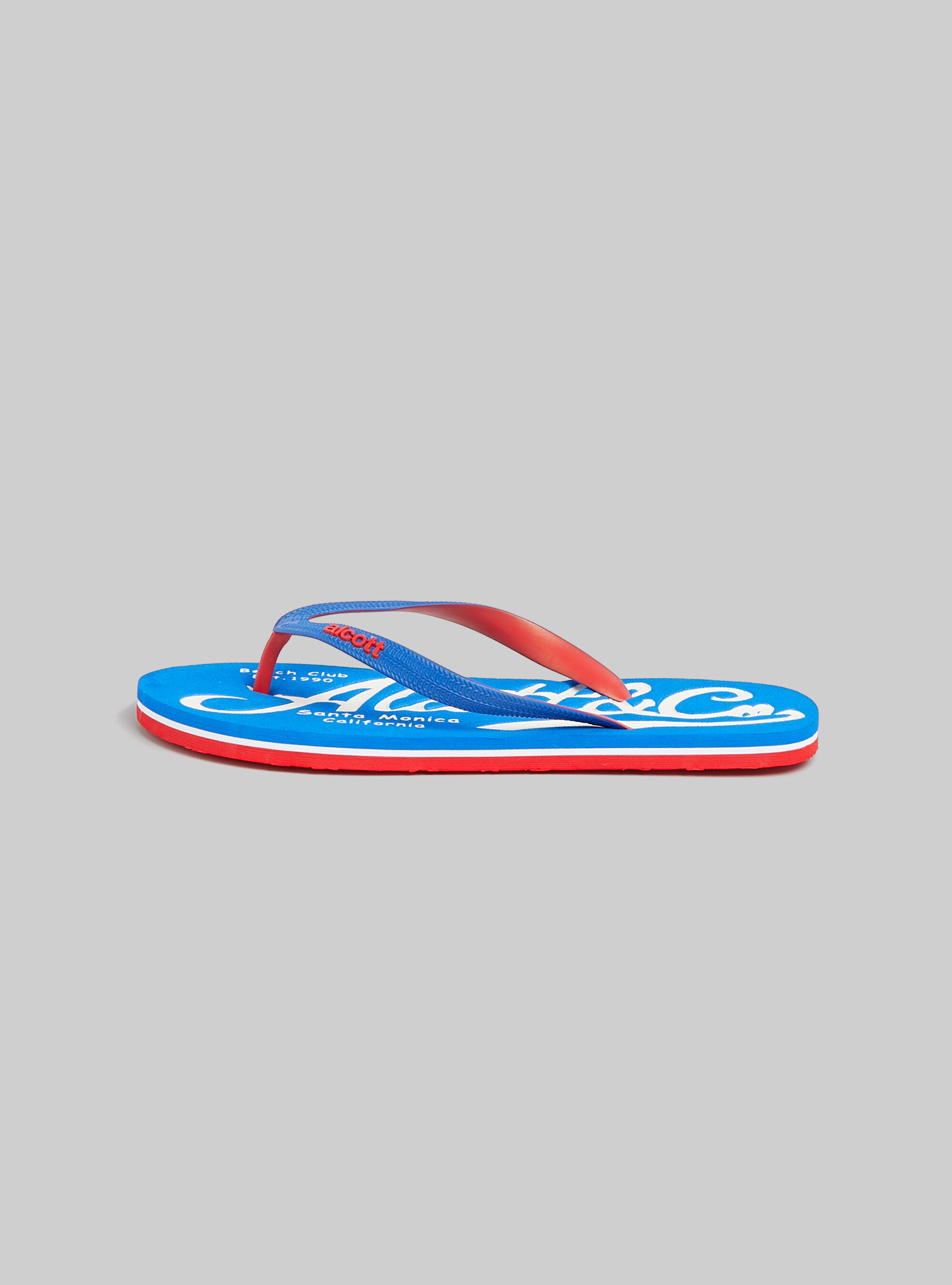 Infradito con logo a constrasto, RY2 ROYALE MEDIUM