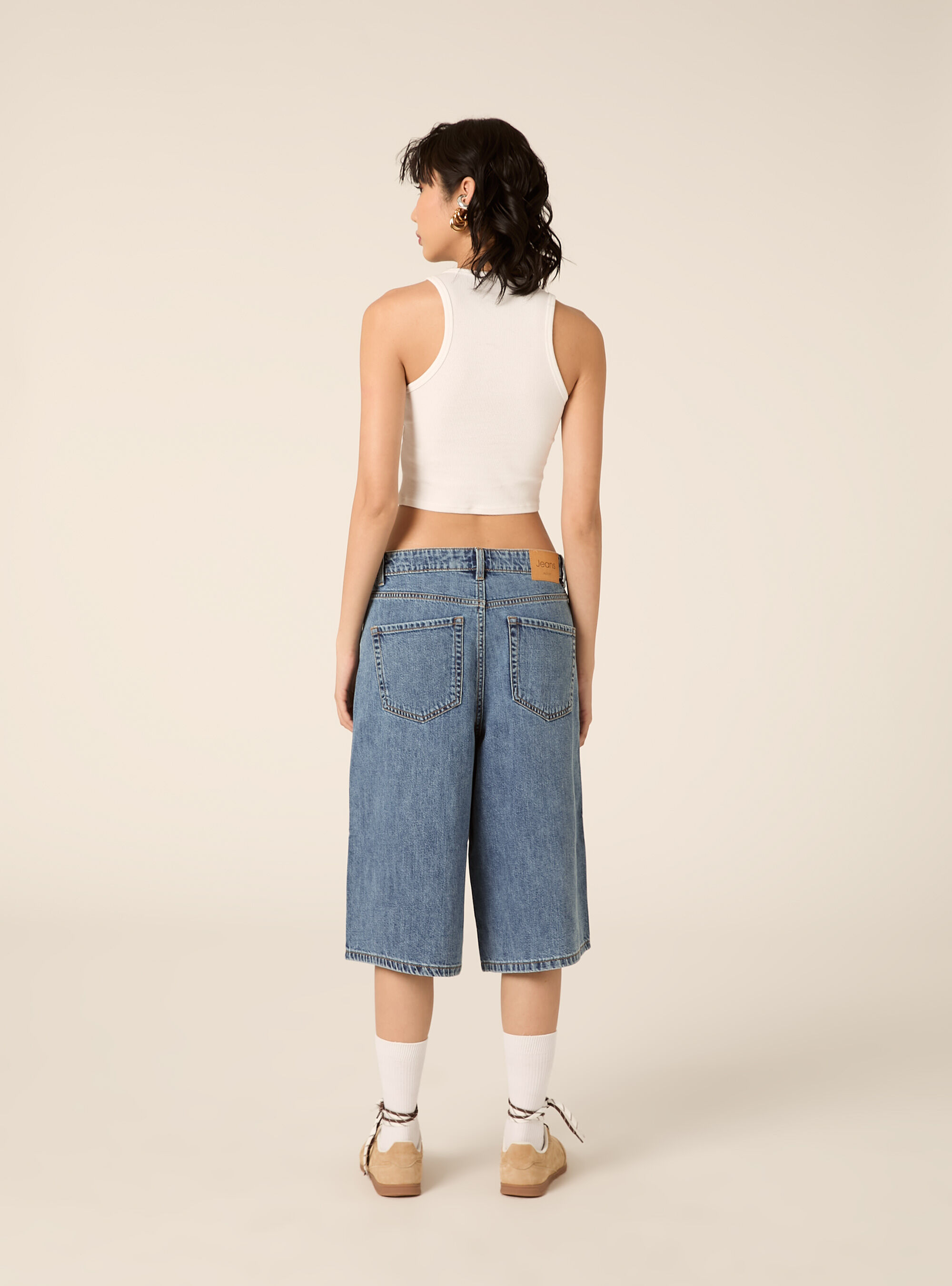 Canotta basic in cannete', WH3 WHITE