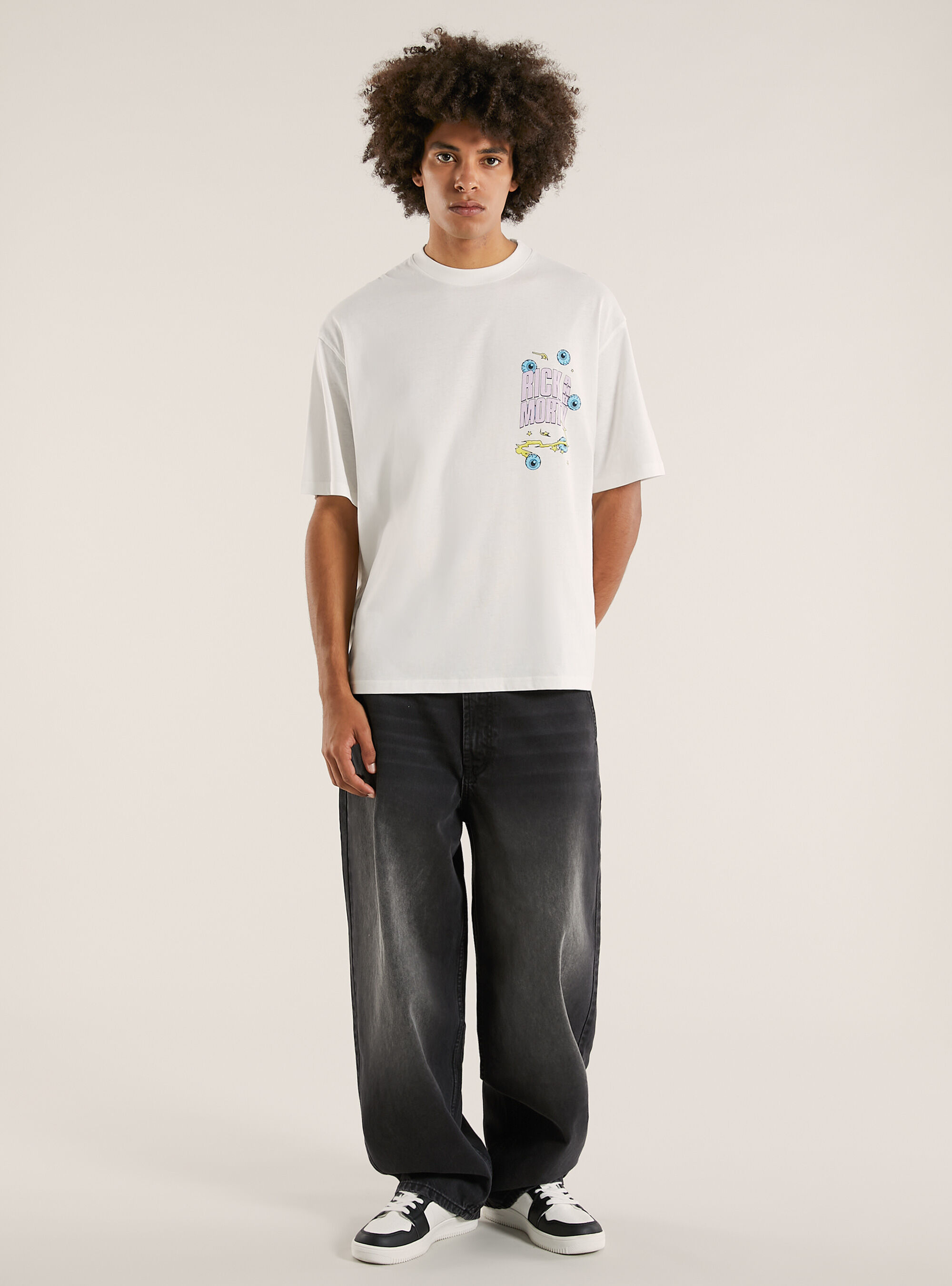 T-shirt rick and morty boxy fit