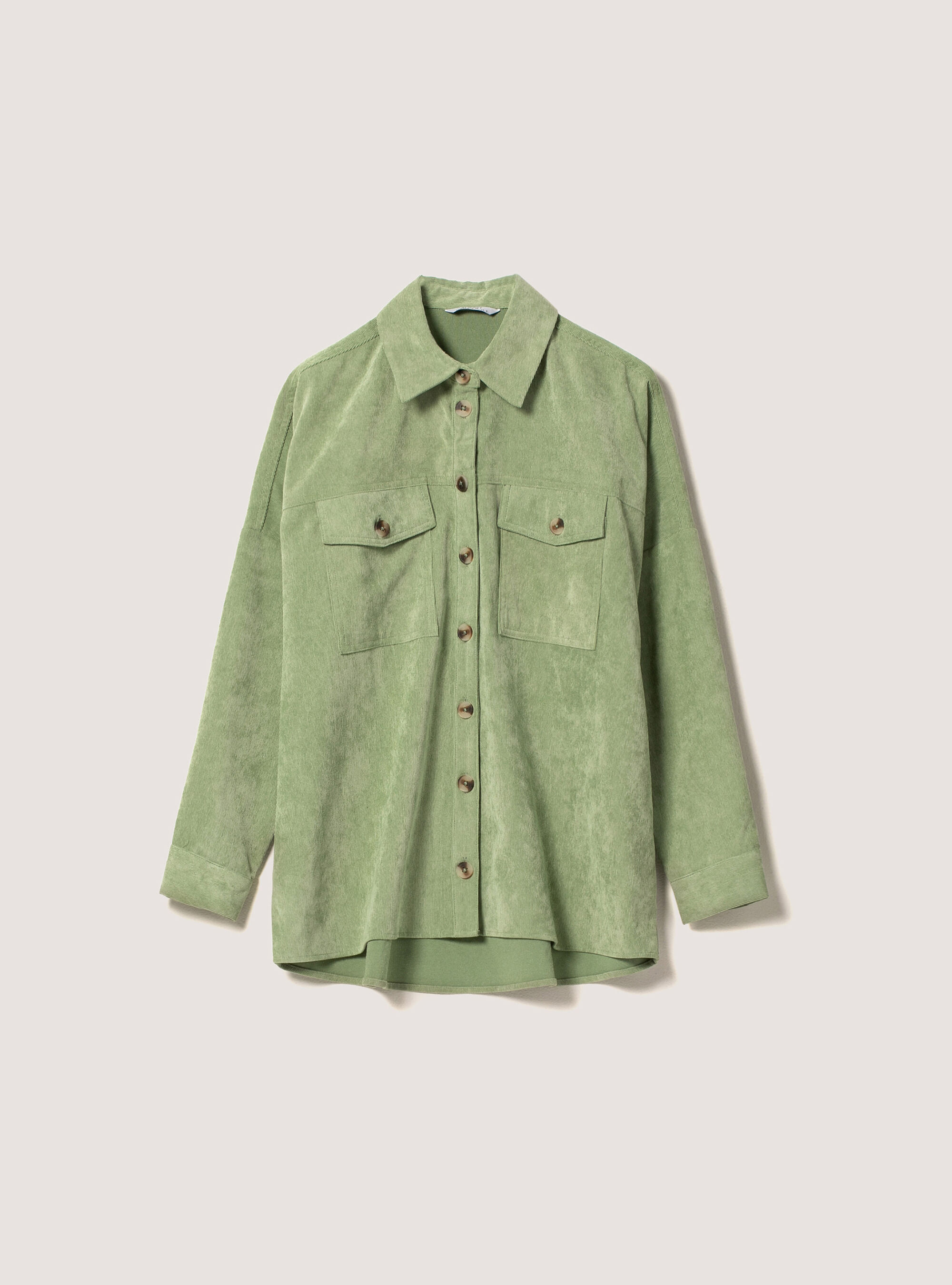 Veste chemise velours online cotelé femme