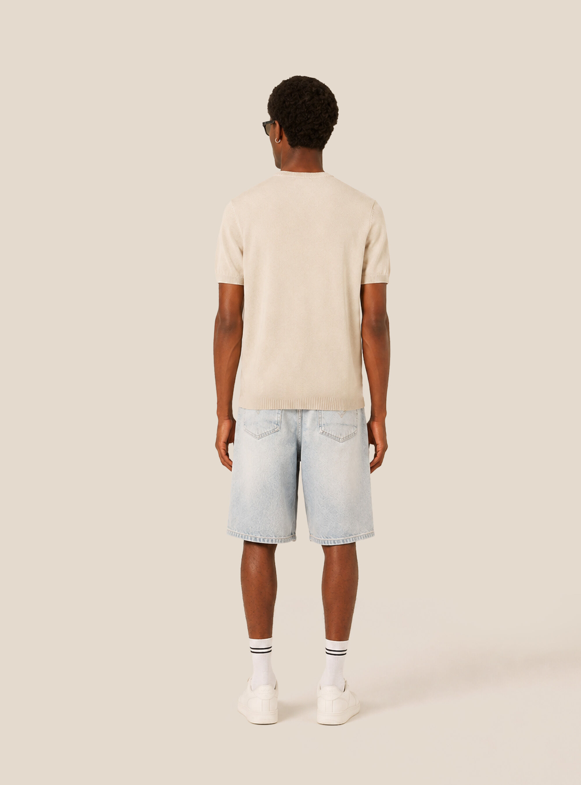 Maglia  a girocollo, WH2 WHITE