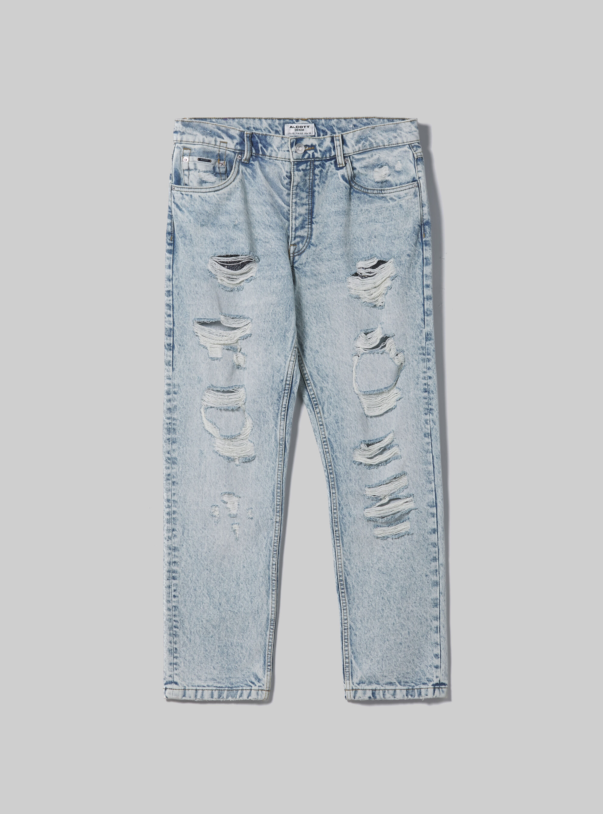90s slim fit jeans, D006 AZURE
