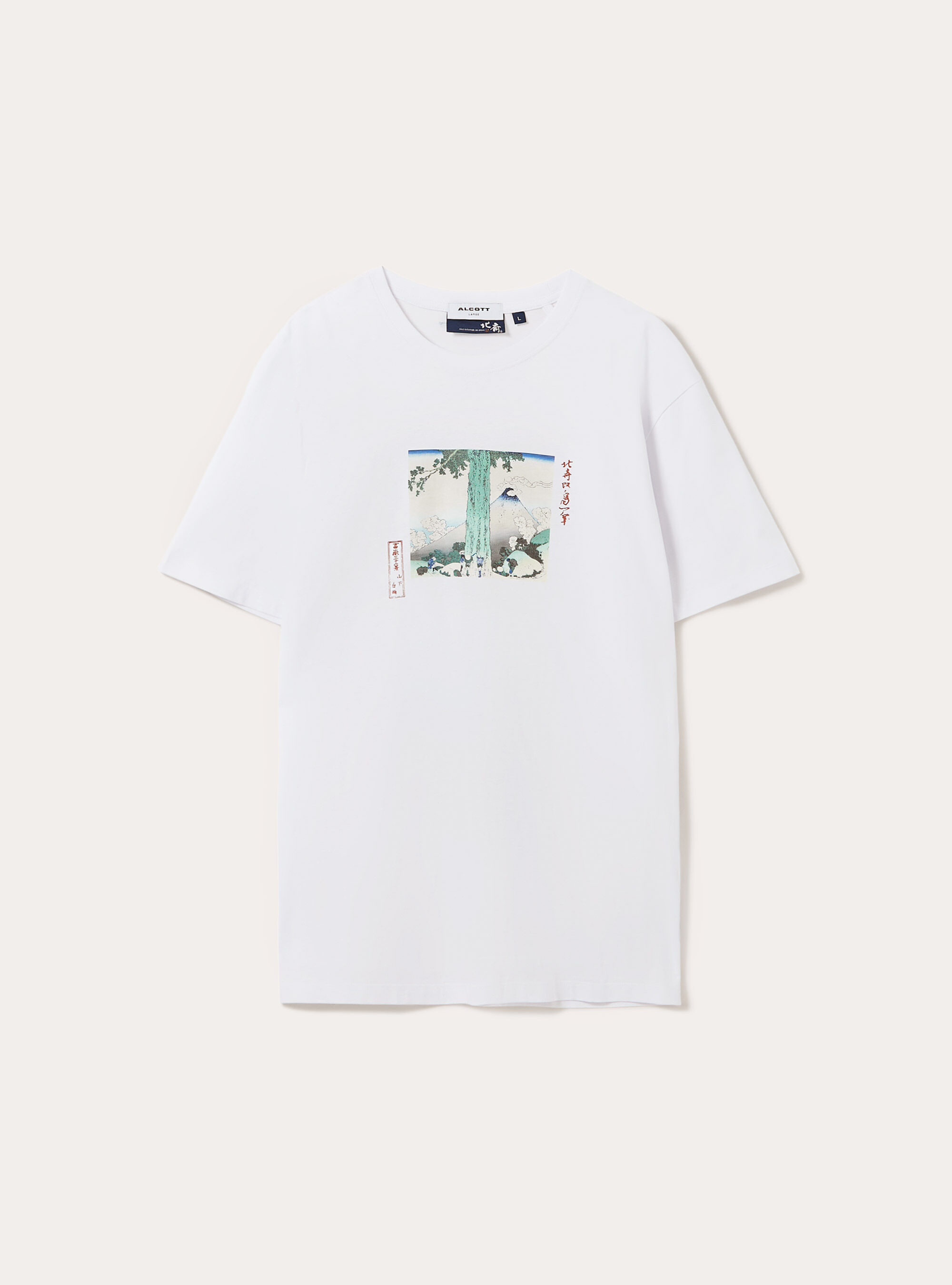 Art Collection / Alcott regular fit T-shirt, WH3 WHITE