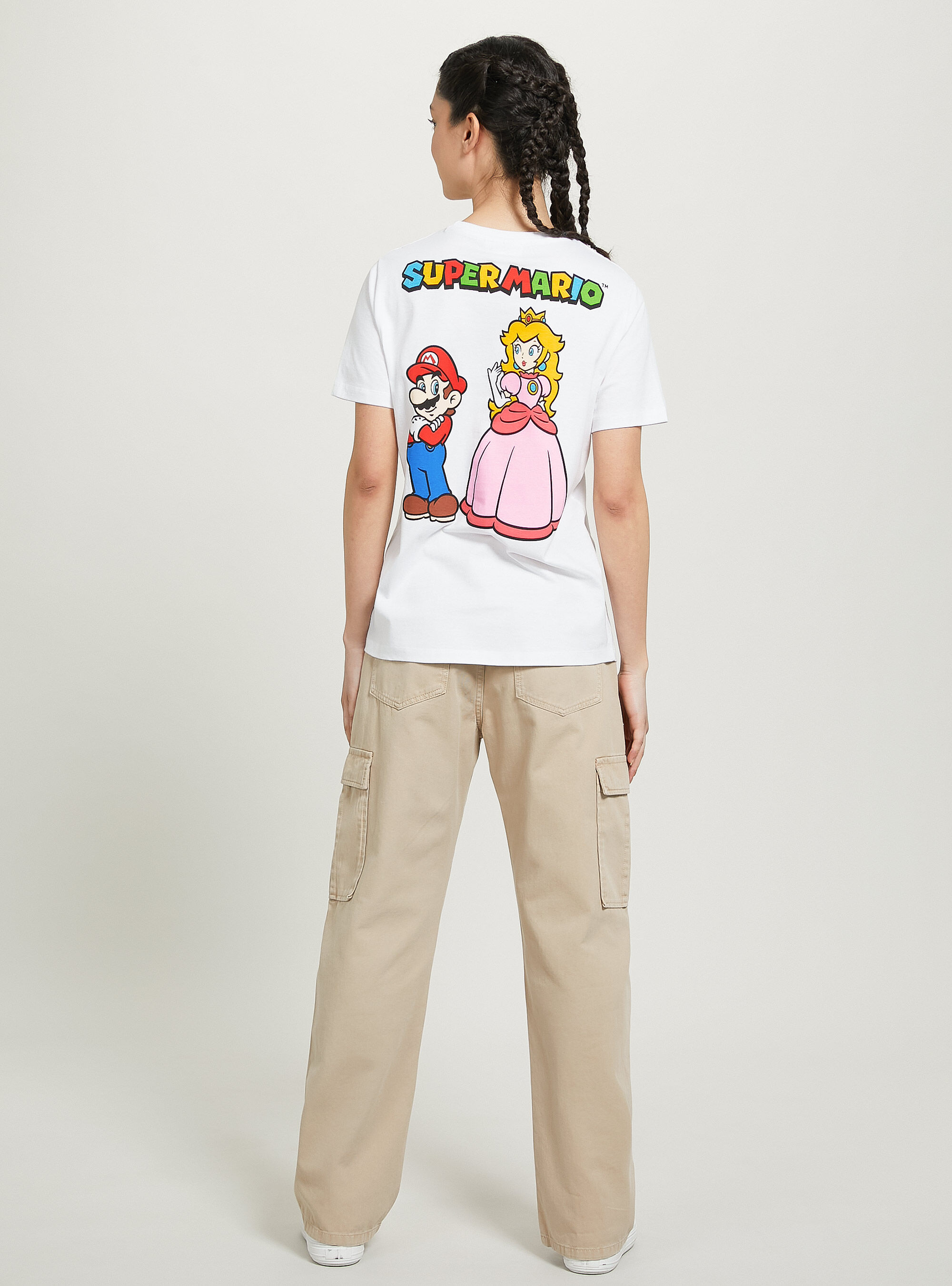 Super Mario / Alcott T-shirt, WH3 WHITE