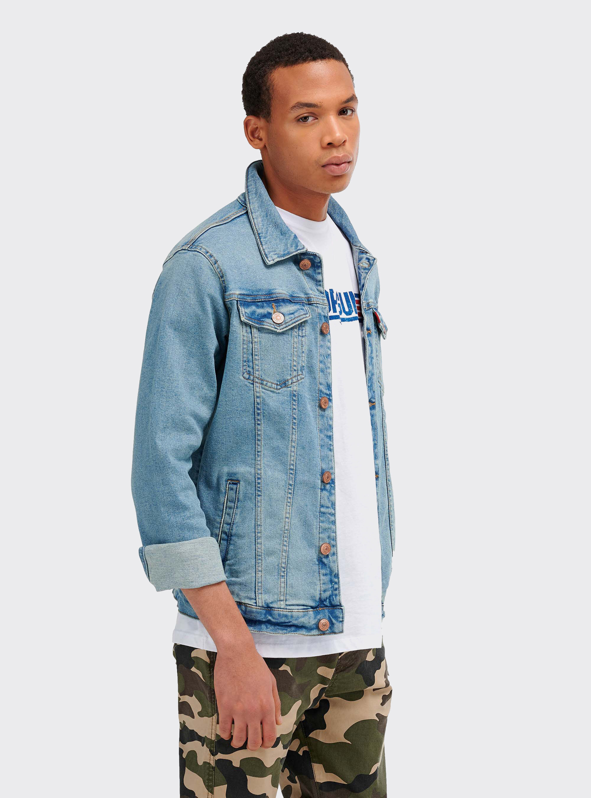 Giubbino denim online