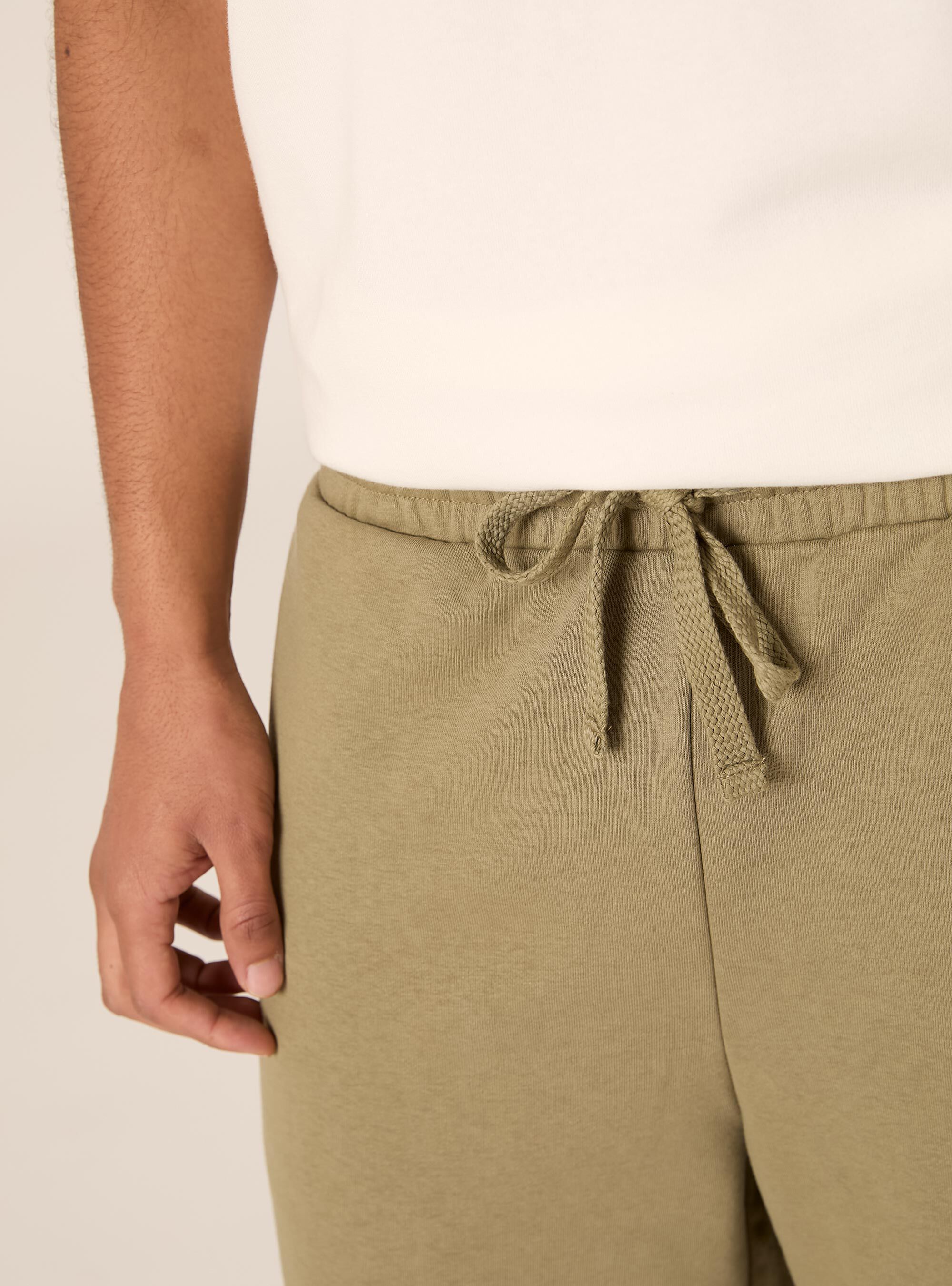 Bermuda  basico in felpa, KY2 KAKY MEDIUM